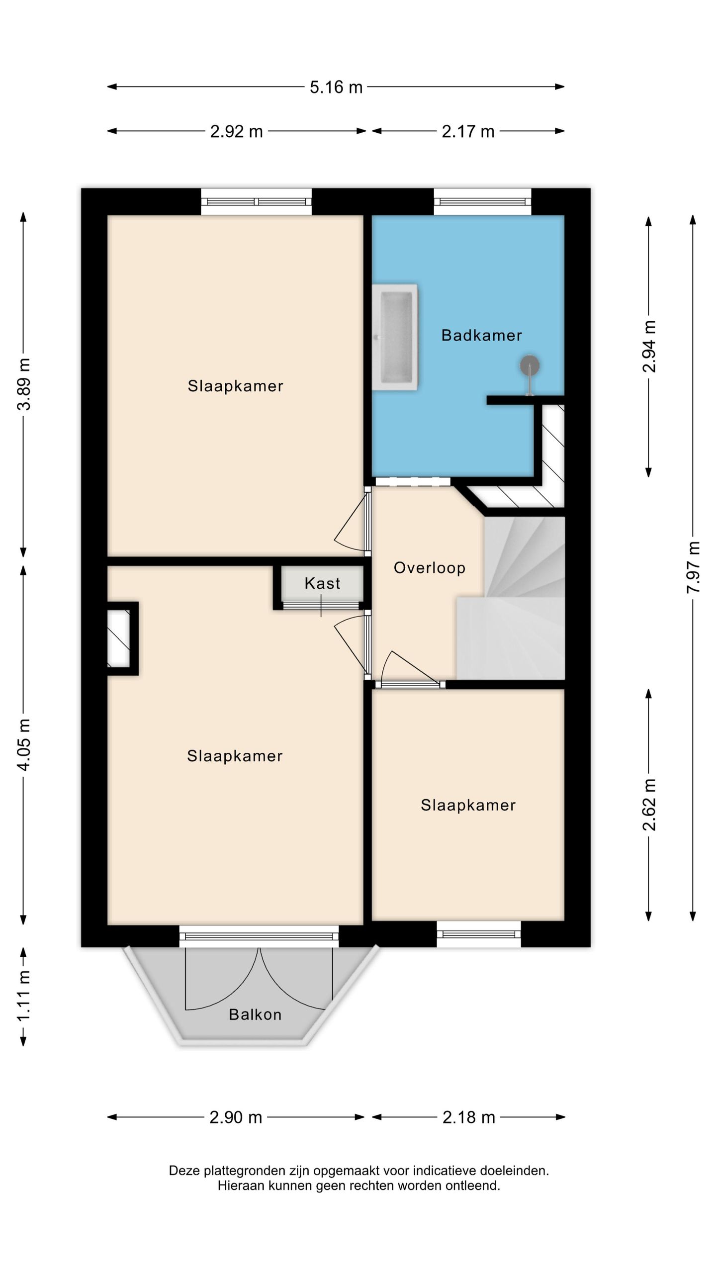 Characteristic family home with sunny garden and renovated attic in sought-after Indischebuurt — 43