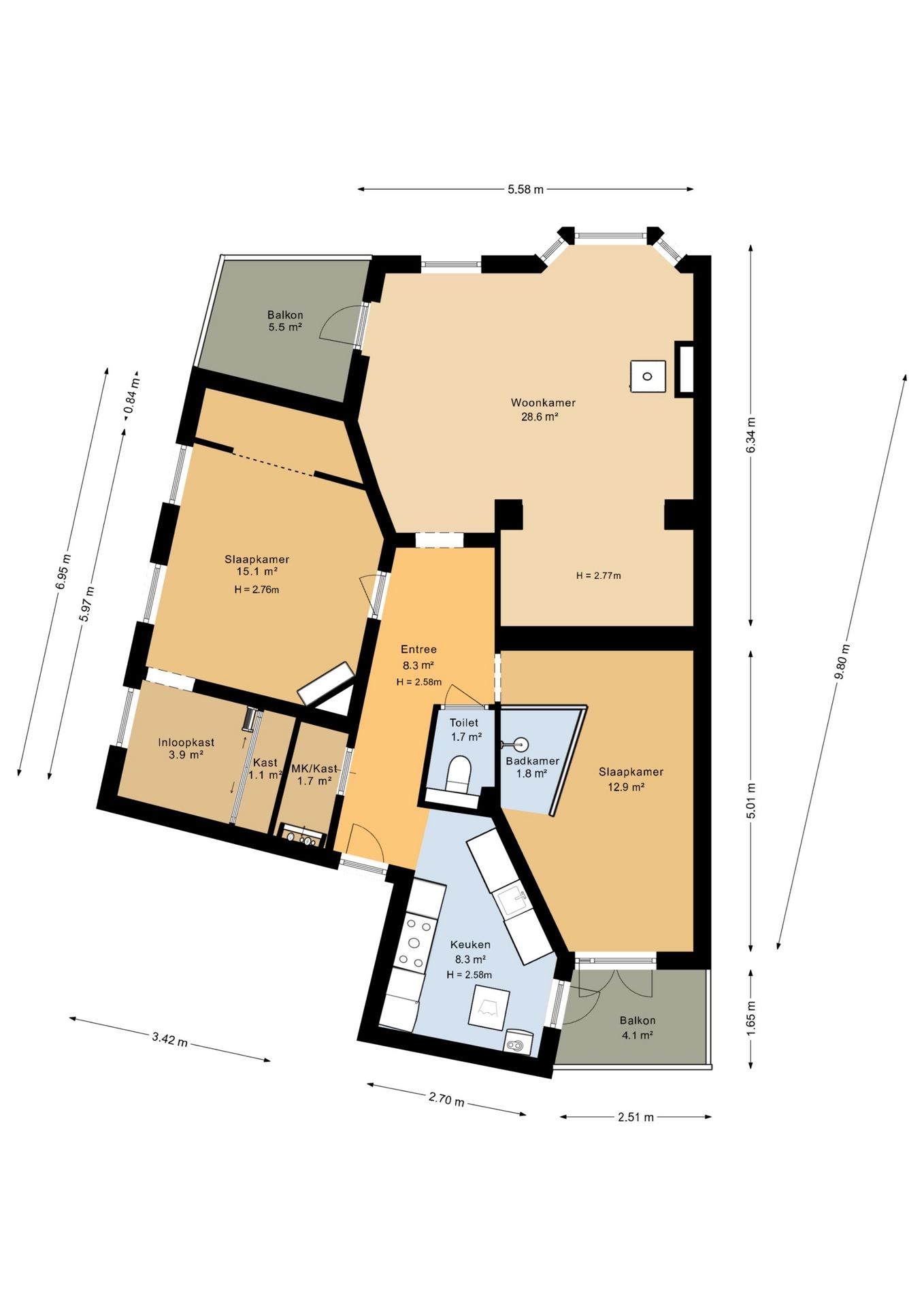 Foto 10 van Van Bergenstraat 45