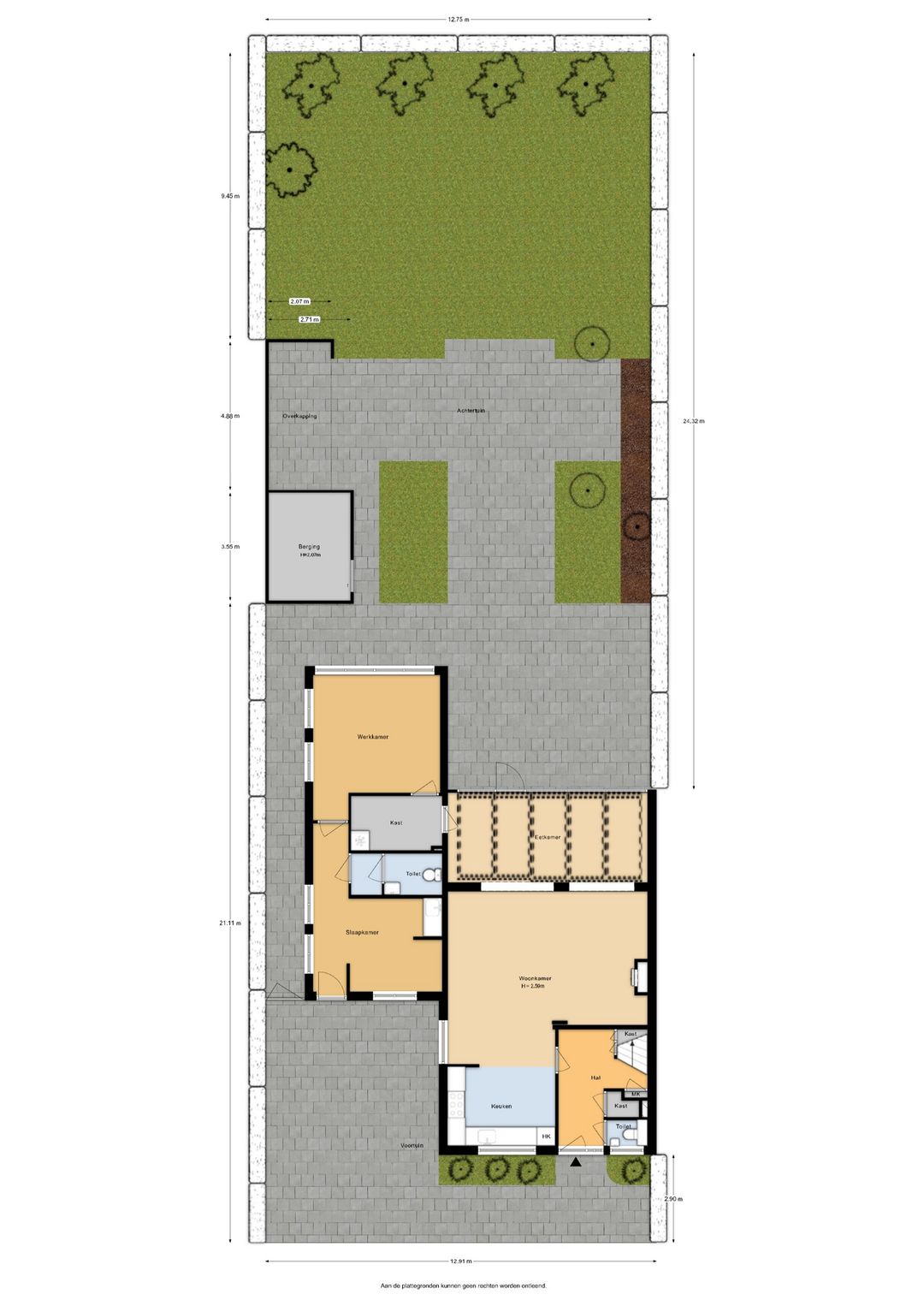 Spacious semi-detached home with practice space and stunning garden in Woudenberg — 51