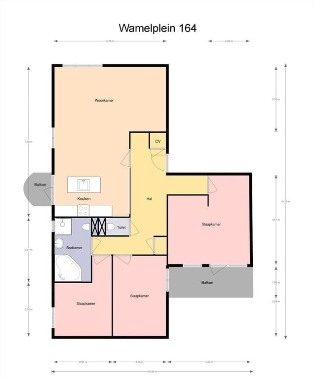 Foto 19 van Wamelplein 164