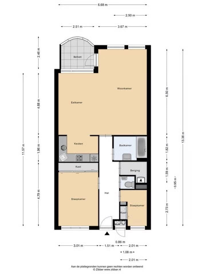 Centrally located apartment with south-facing balcony in Heerlen — 24