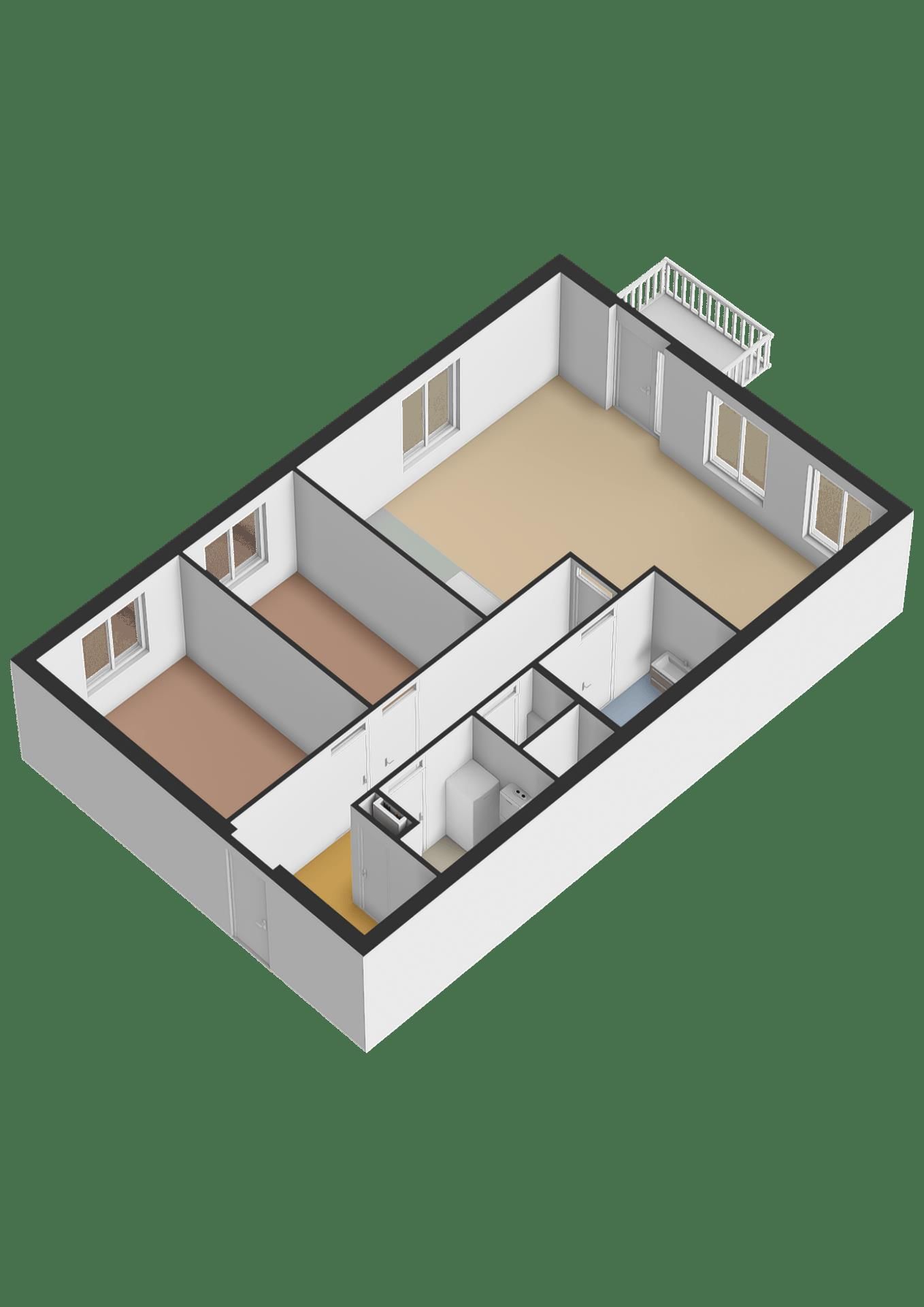 Well-maintained corner apartment with free view near Hoofddorp center — 33