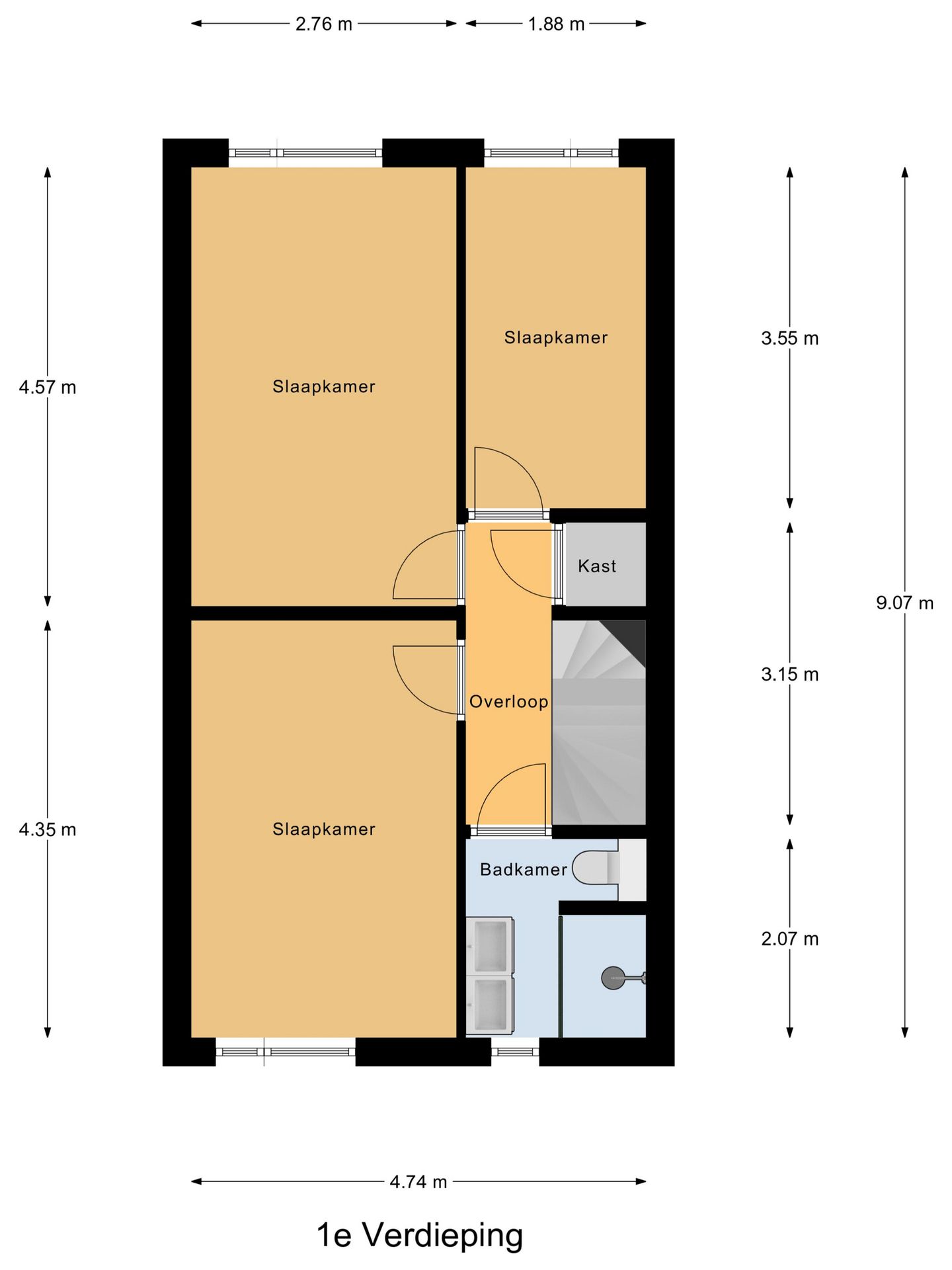 Move-in ready modern terraced home with rooftop terrace and jacuzzi in Gouda — 39