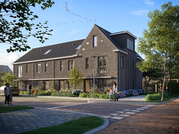 Foto van 8 hoekwoningen Hoekwoning