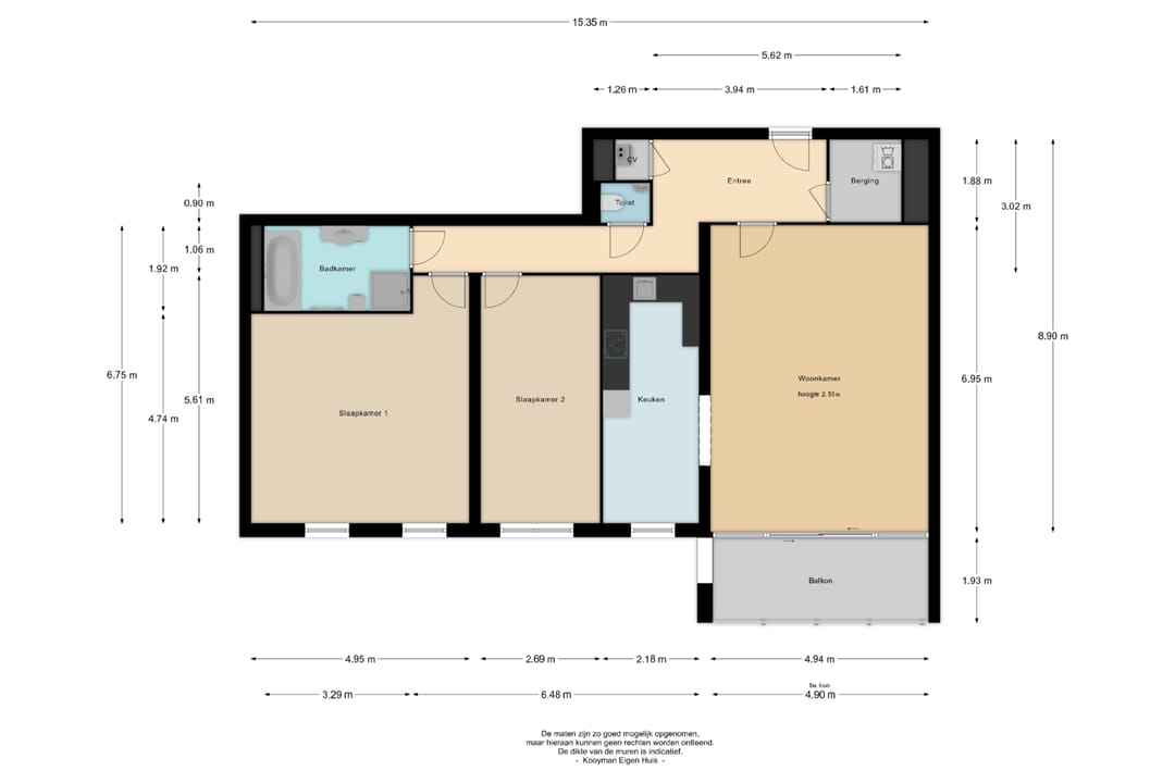 Spacious River View Apartment on the Seventh Floor in Papendrecht — 26
