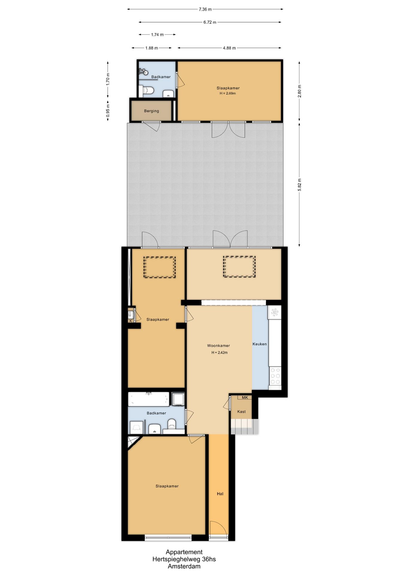 Foto 35 van Hertspieghelweg 36-H