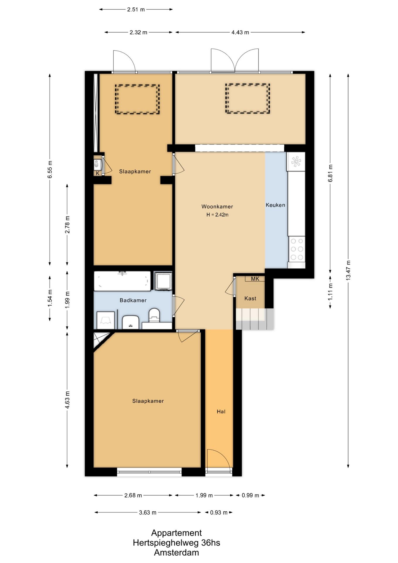 Foto 36 van Hertspieghelweg 36-H