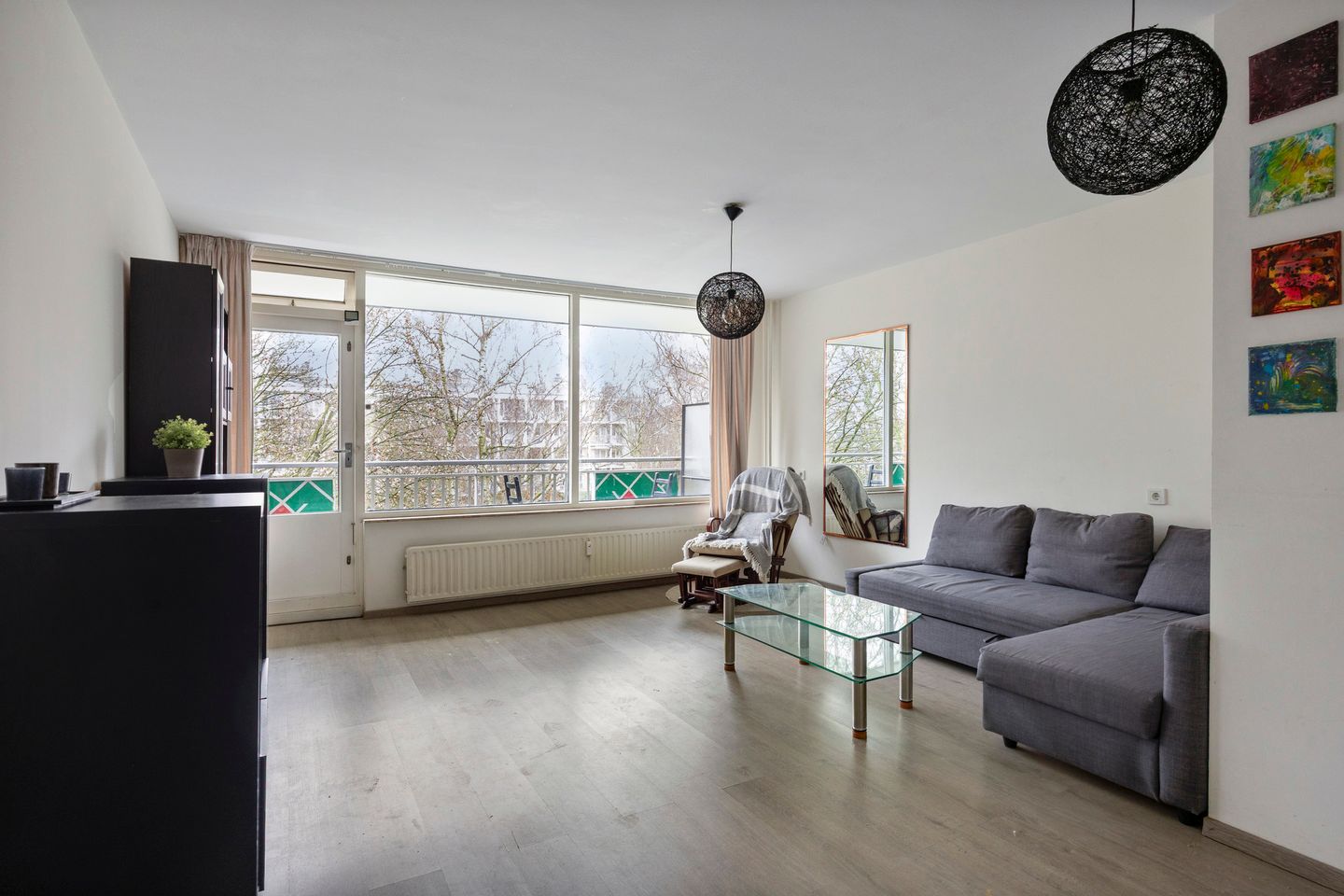 Move-in ready 1-bedroom apartment with balcony and storage in green residential area — 14