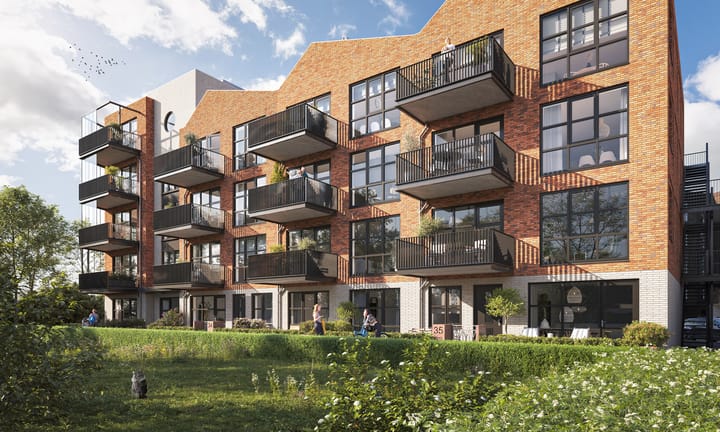 Foto van GEBOUW WISSEL Portiekflat