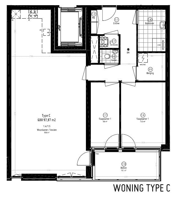 Foto 12 van Parkweg 12-C