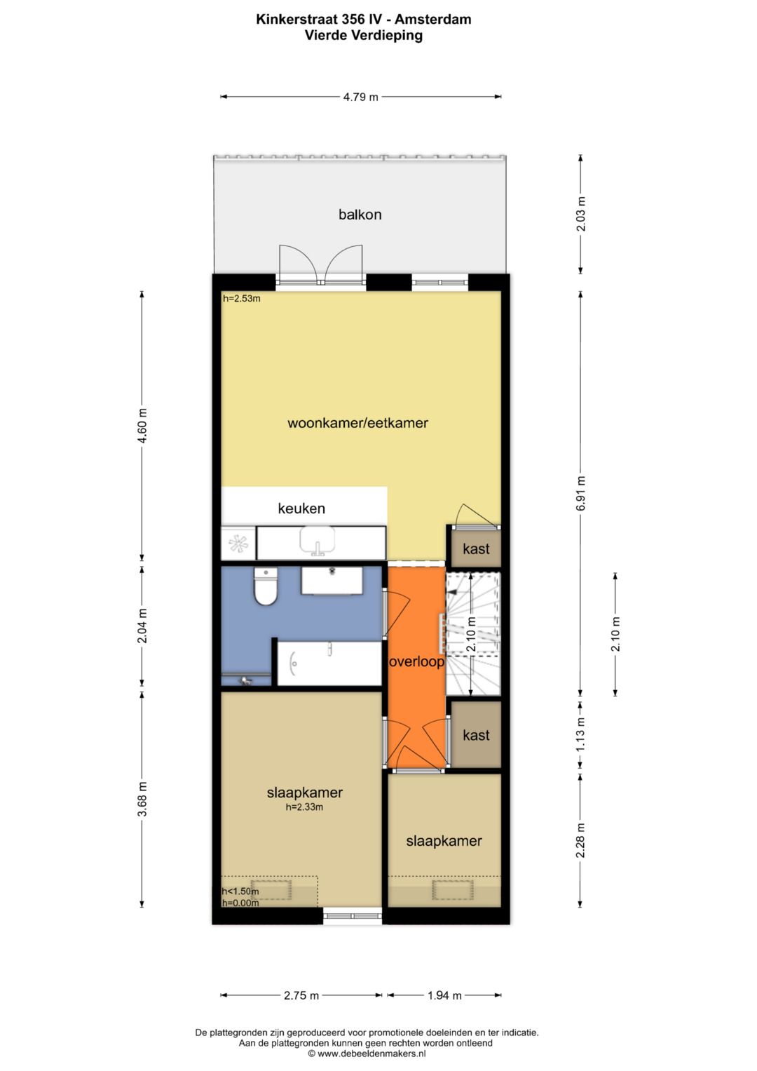 Foto 23 van Kinkerstraat 356-4