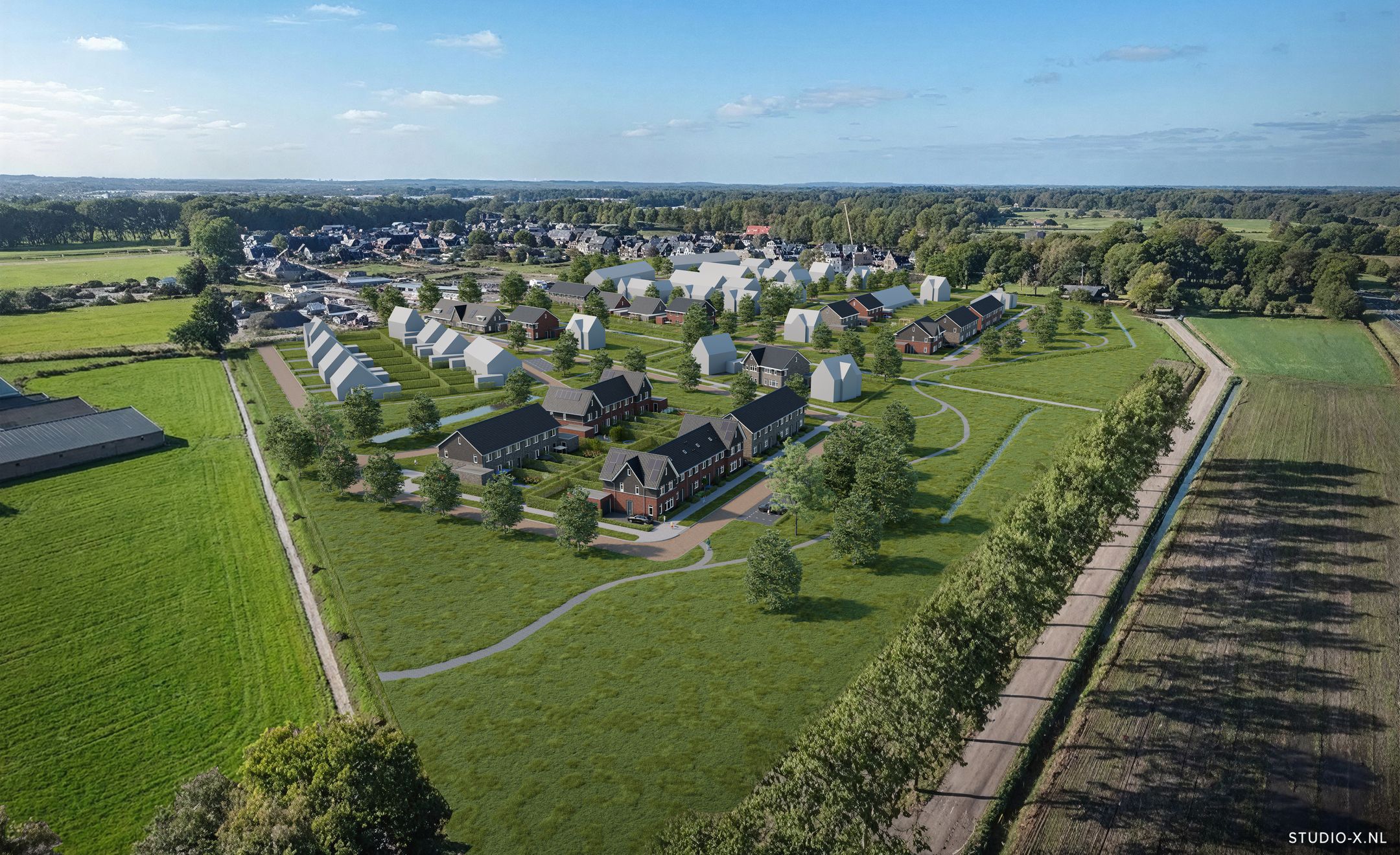 Foto 2 van Hof van Opbroek 44 woningen 2026