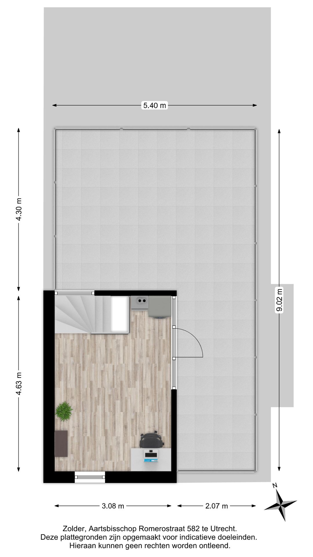 Spacious corner home with garden, roof terrace, and garage in Voordorp — 70
