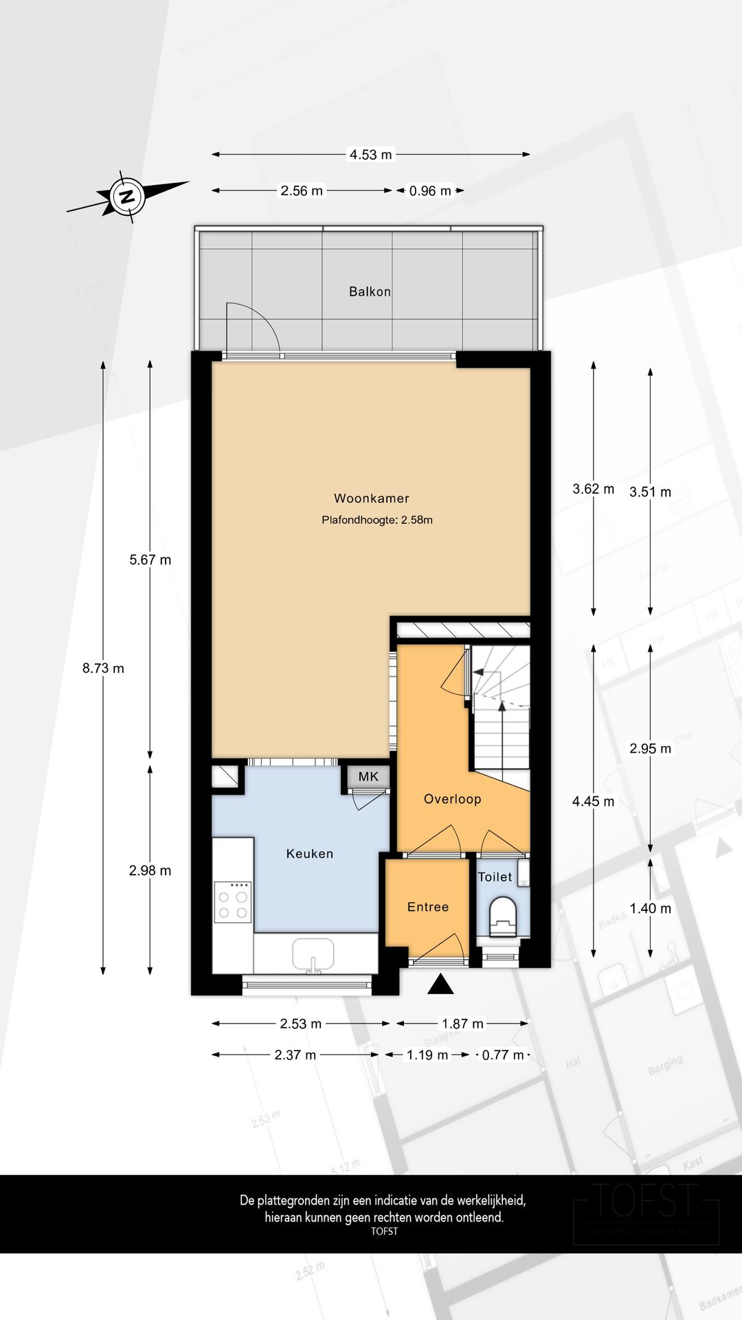 5-Room Maisonette with Sunny Balcony Near Nature — 37