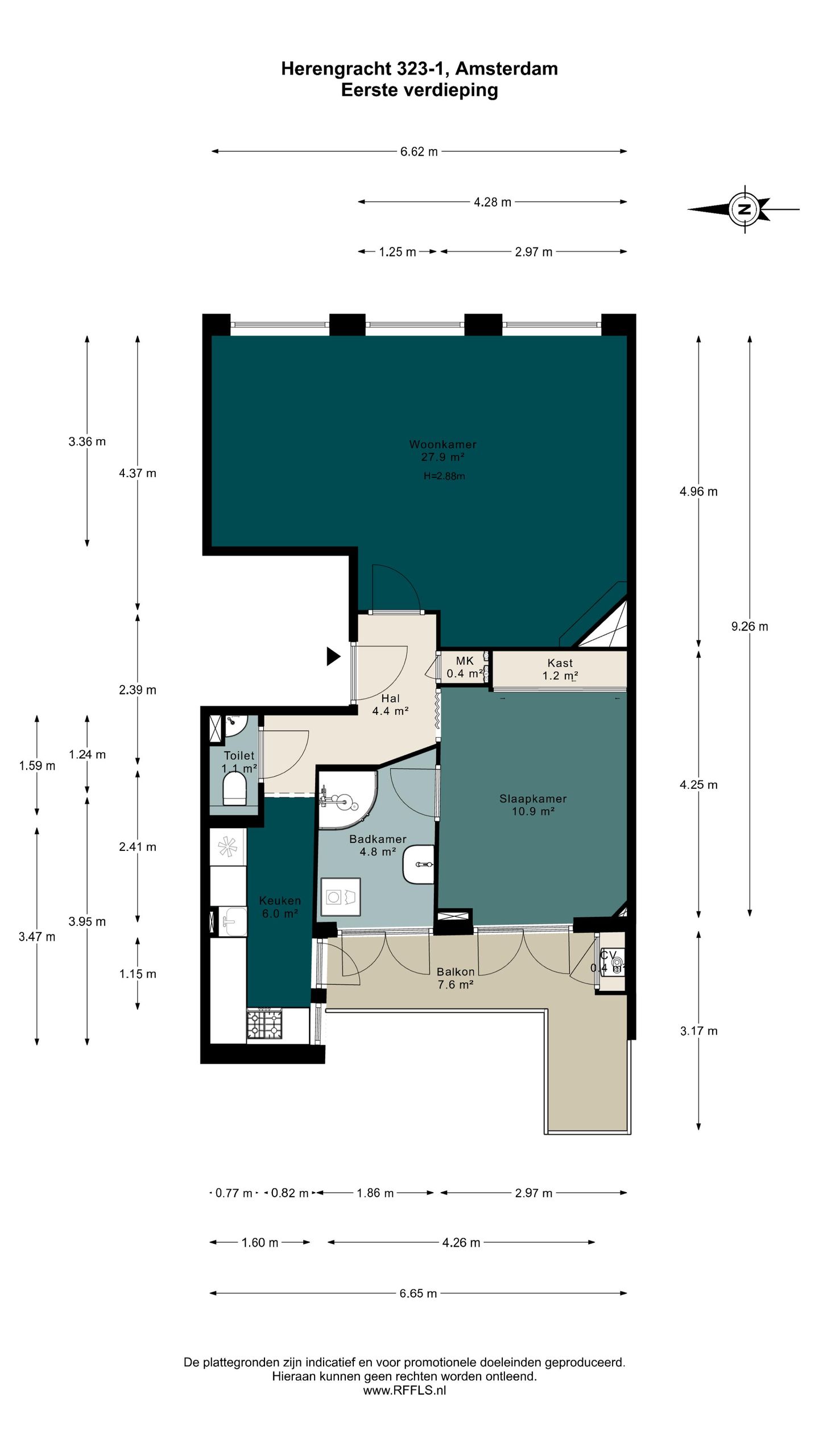 Foto 25 van Herengracht 323-1