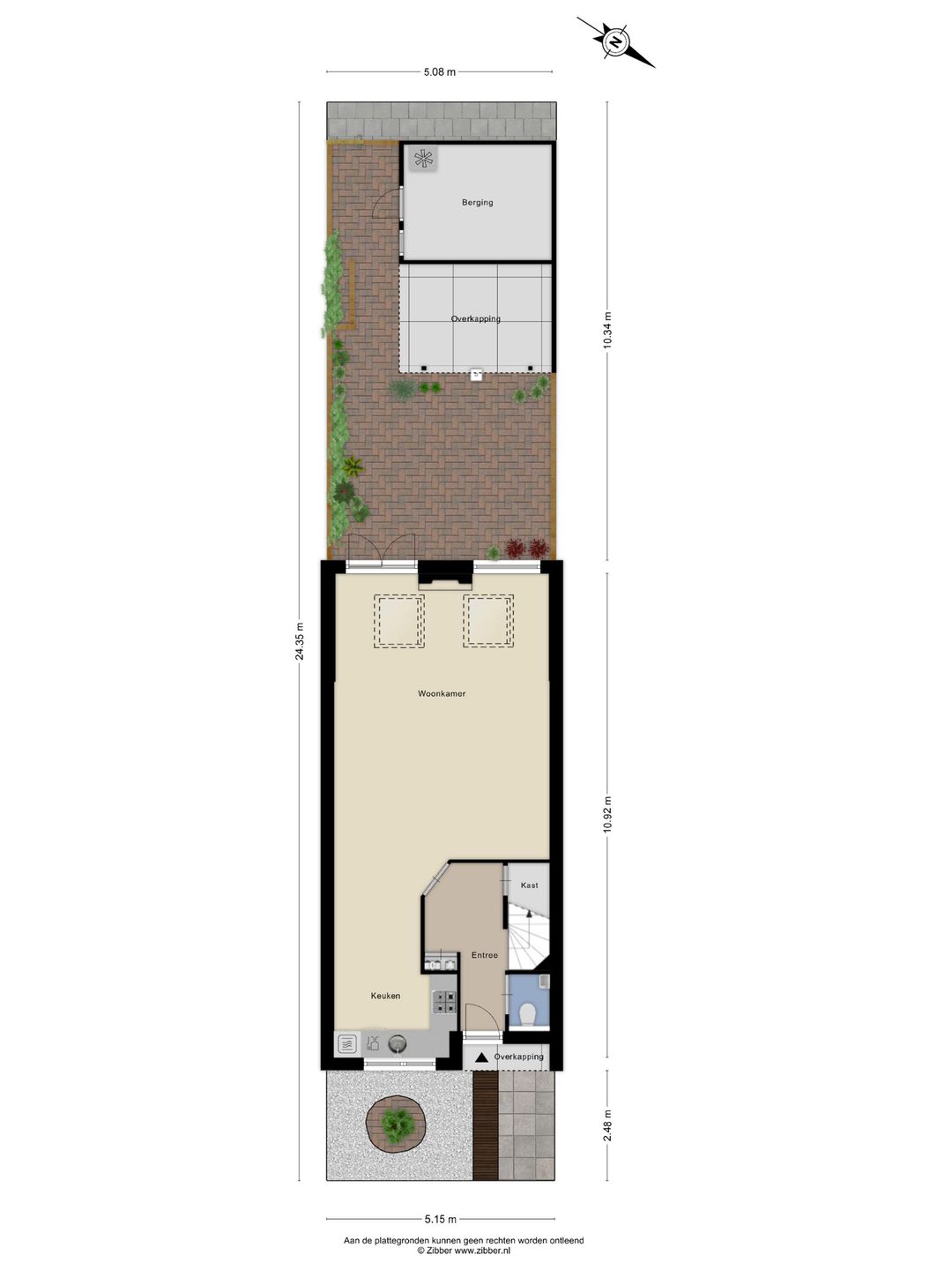 Spacious Family Home with Extended Living Room and Sunny Southwest Garden in Klapwijk — 56