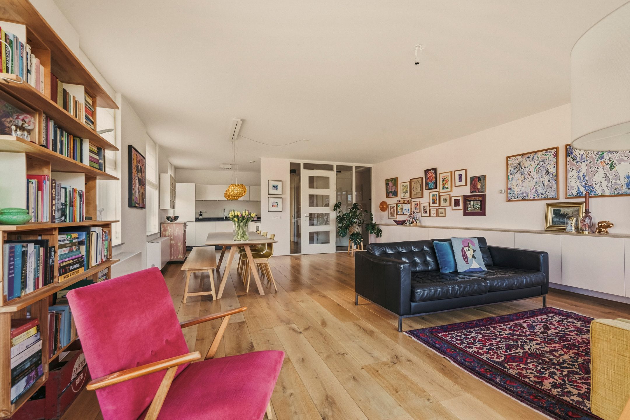 Spacious corner apartment with harbor views in IJburg — 15