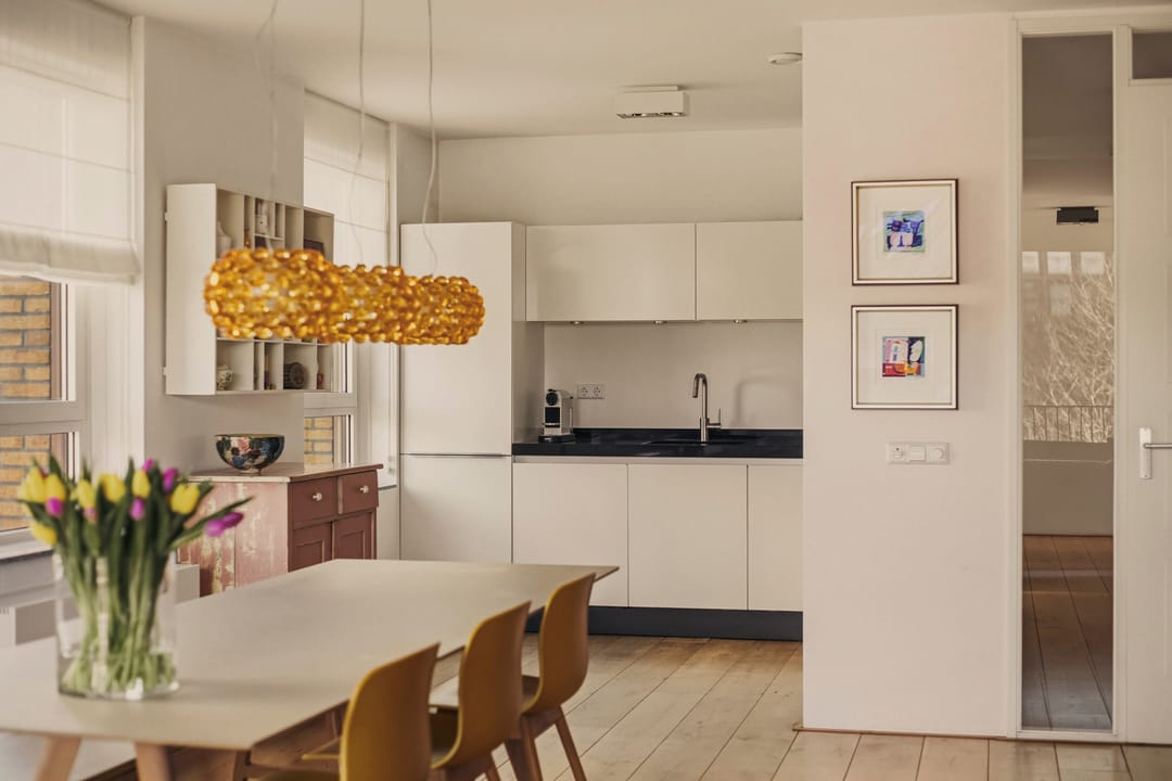 Spacious corner apartment with harbor views in IJburg — 22