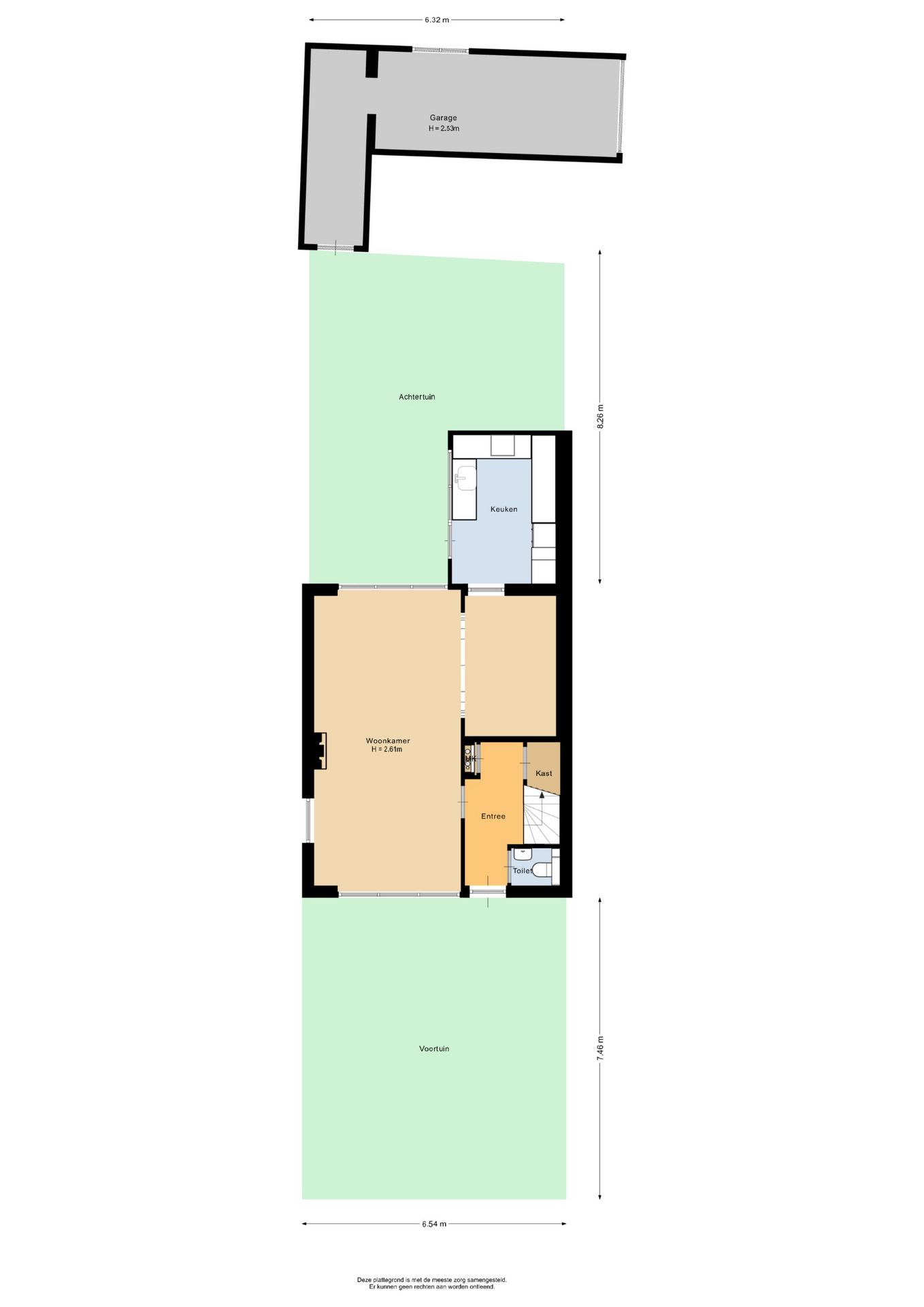 Semi-detached home with garage and energy label A in Limbricht — 46