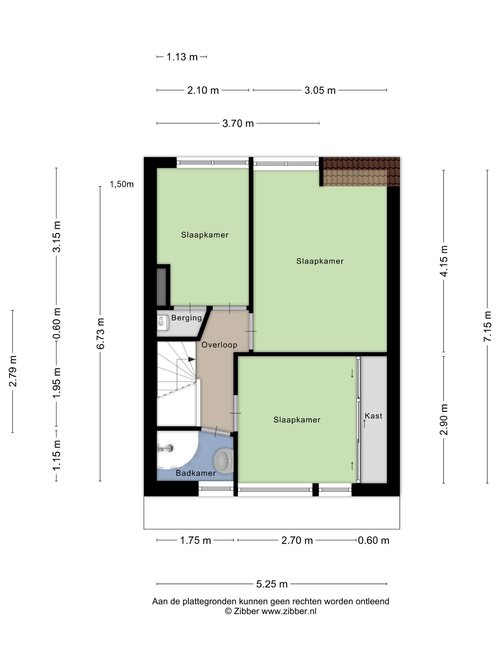 Charming Terraced House with Large Garage in De Worp, Deventer — 41