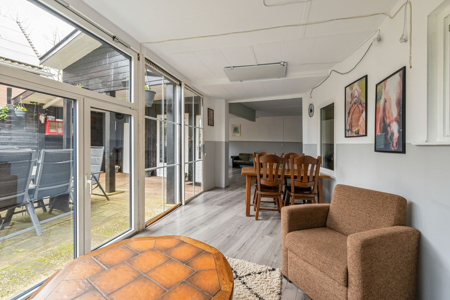 Extended semi-detached home with generous garden in Den Nul — 14