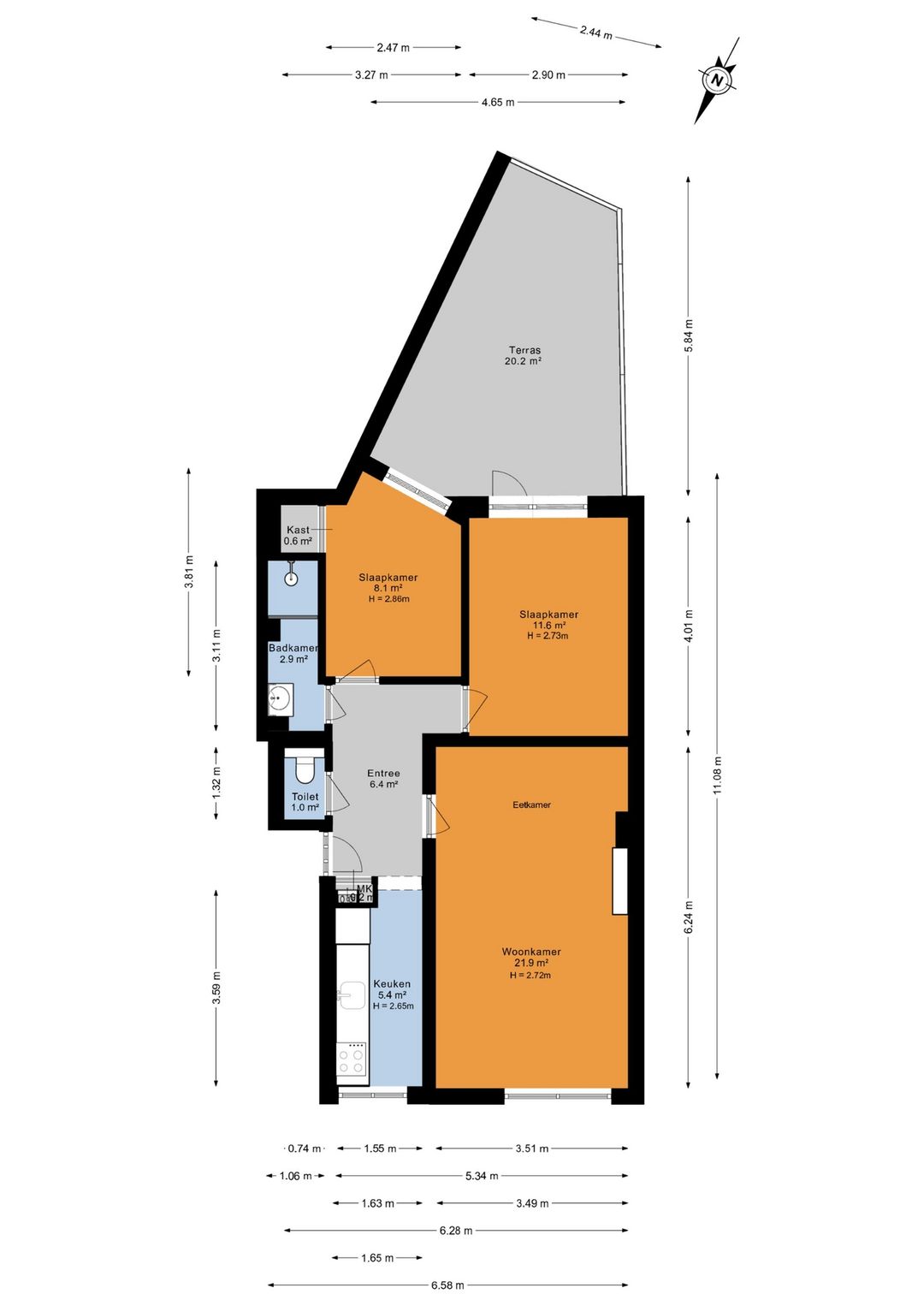 Foto 31 van Admiraal de Ruyterweg 34-B