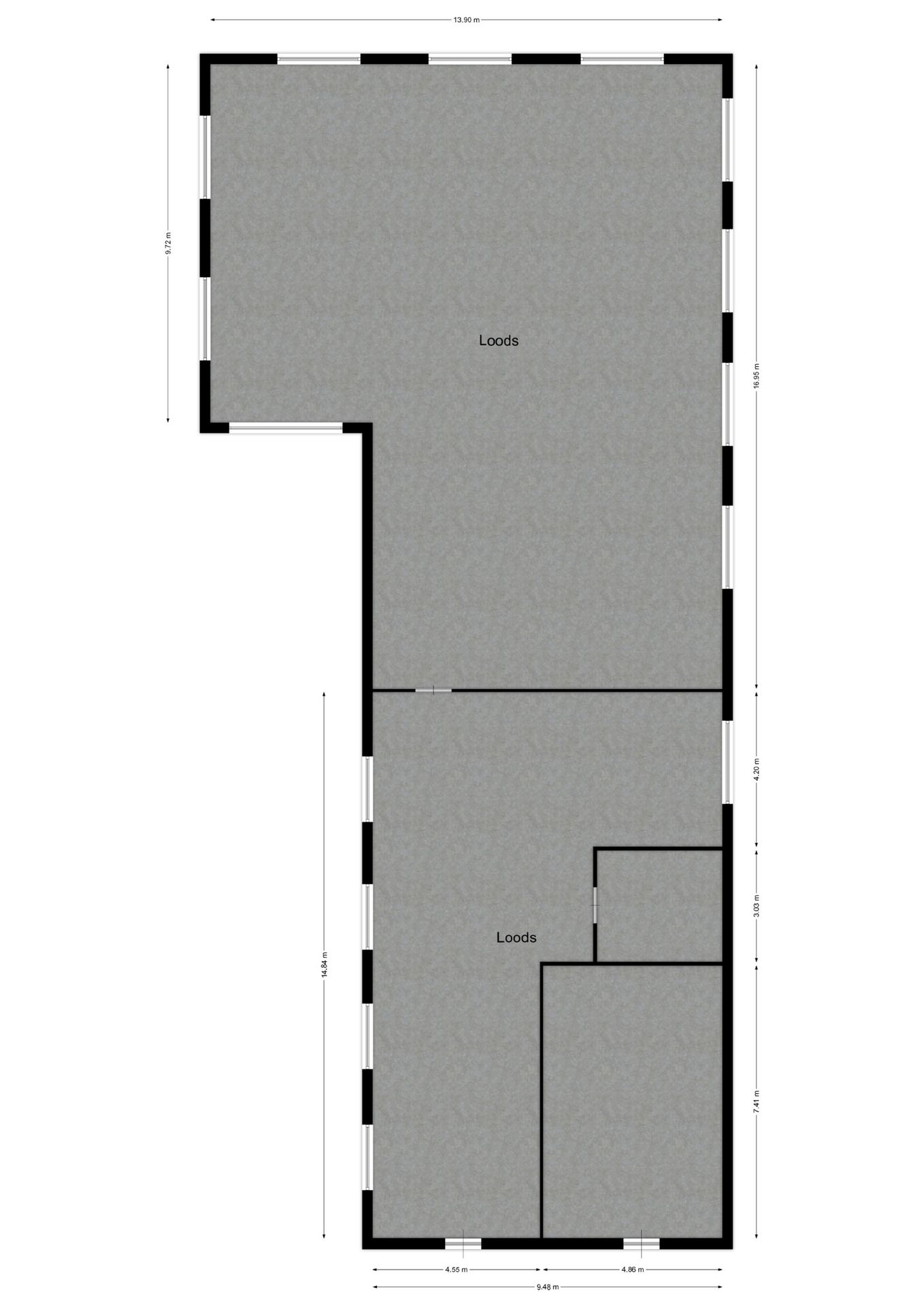 Characteristic shop/residence with spacious warehouse in Bunde centre — 46