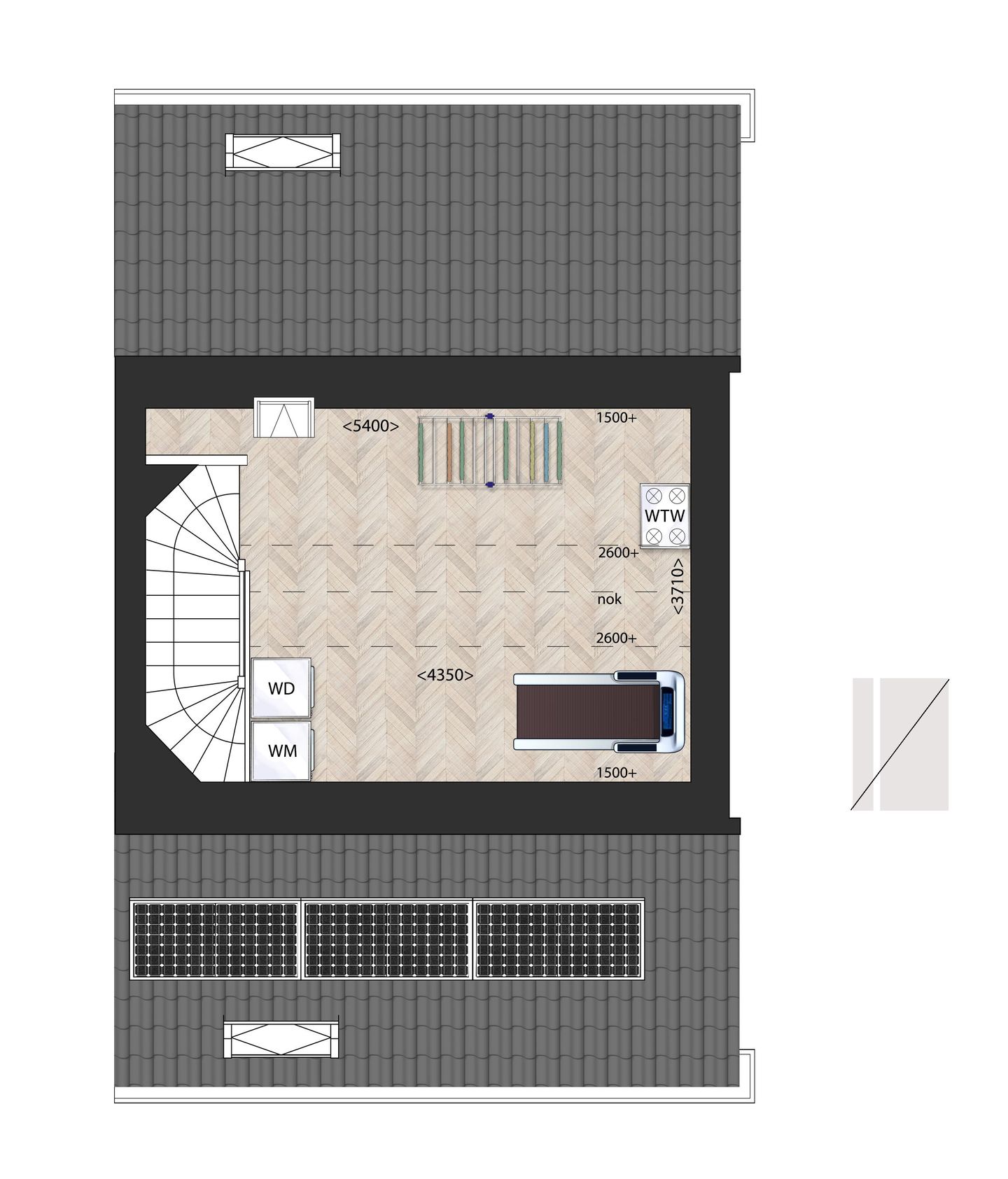 Foto 4 van Twee-onder-een-kapwoning (Bouwnr. 2)