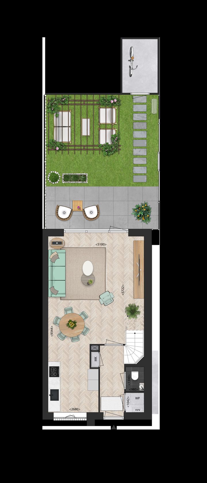 Photo 2 of Twee-onder-een-kapwoning (Bouwnr. 38)