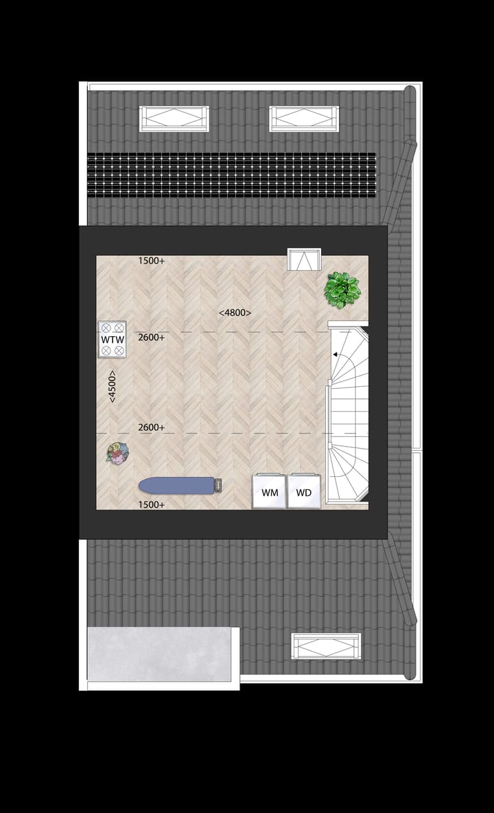 Foto 4 van Twee-onder-een-kapwoning (Bouwnr. 26)