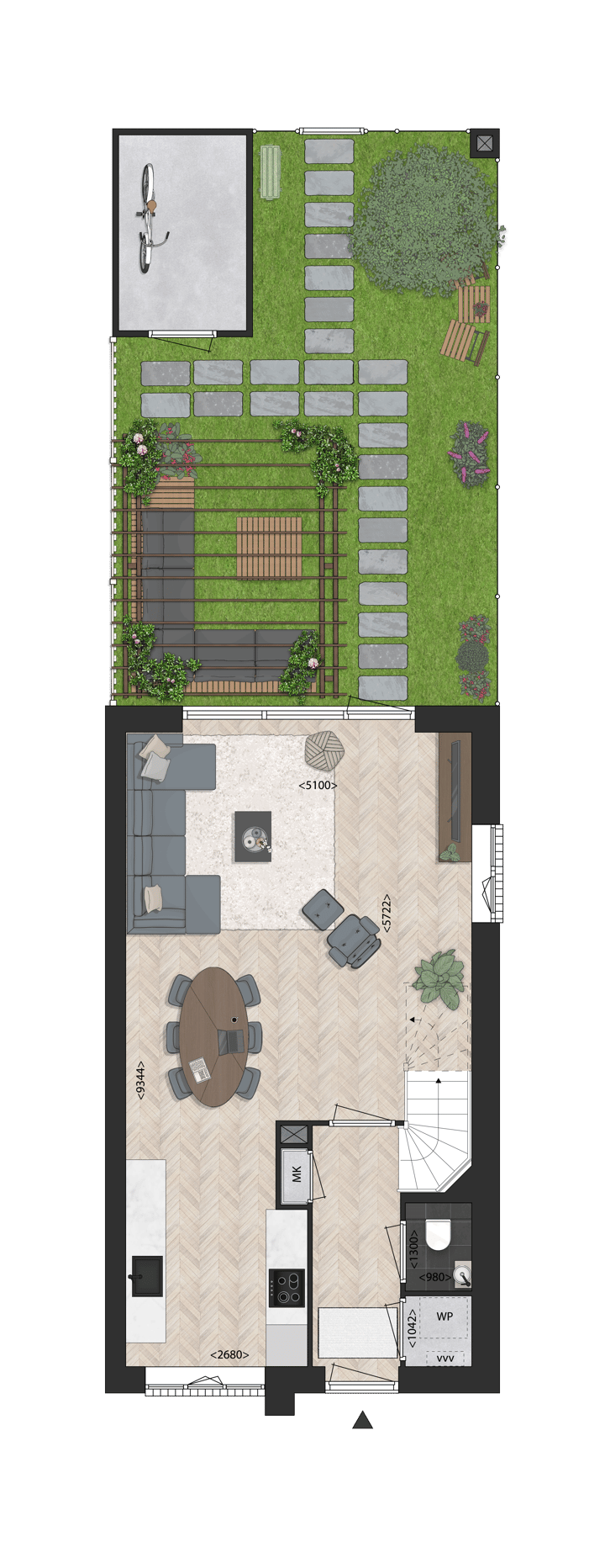 Photo 2 of Twee-onder-een-kapwoning (Bouwnr. 25)