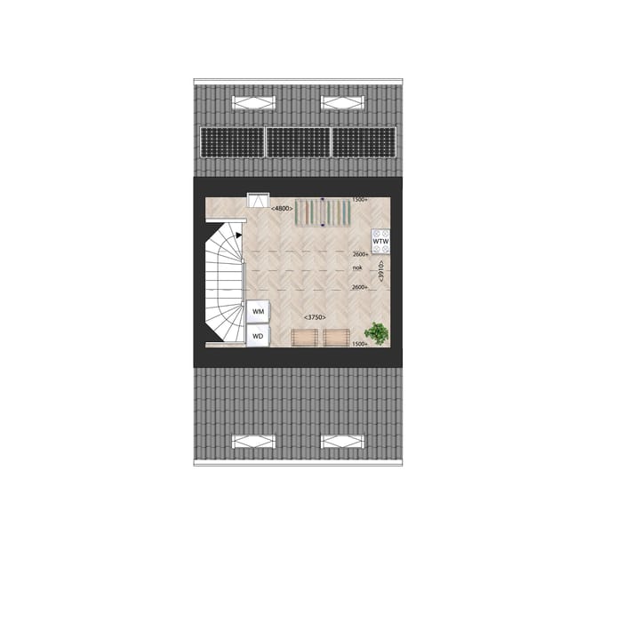 Foto 5 van Rijwoningen 3-laags (Bouwnr. 11)