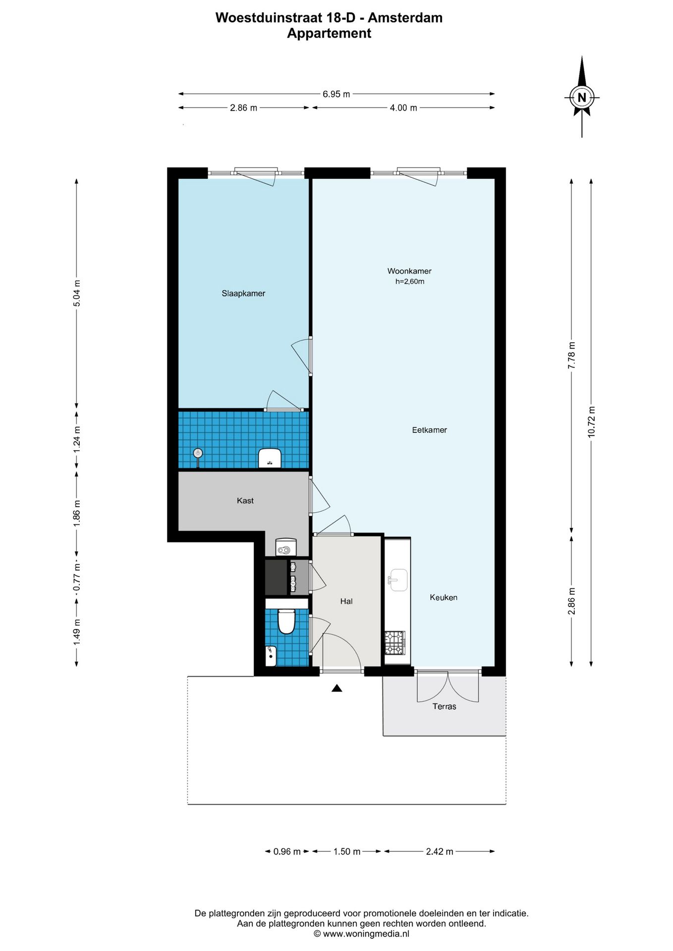 Foto 29 van Woestduinstraat 18-D