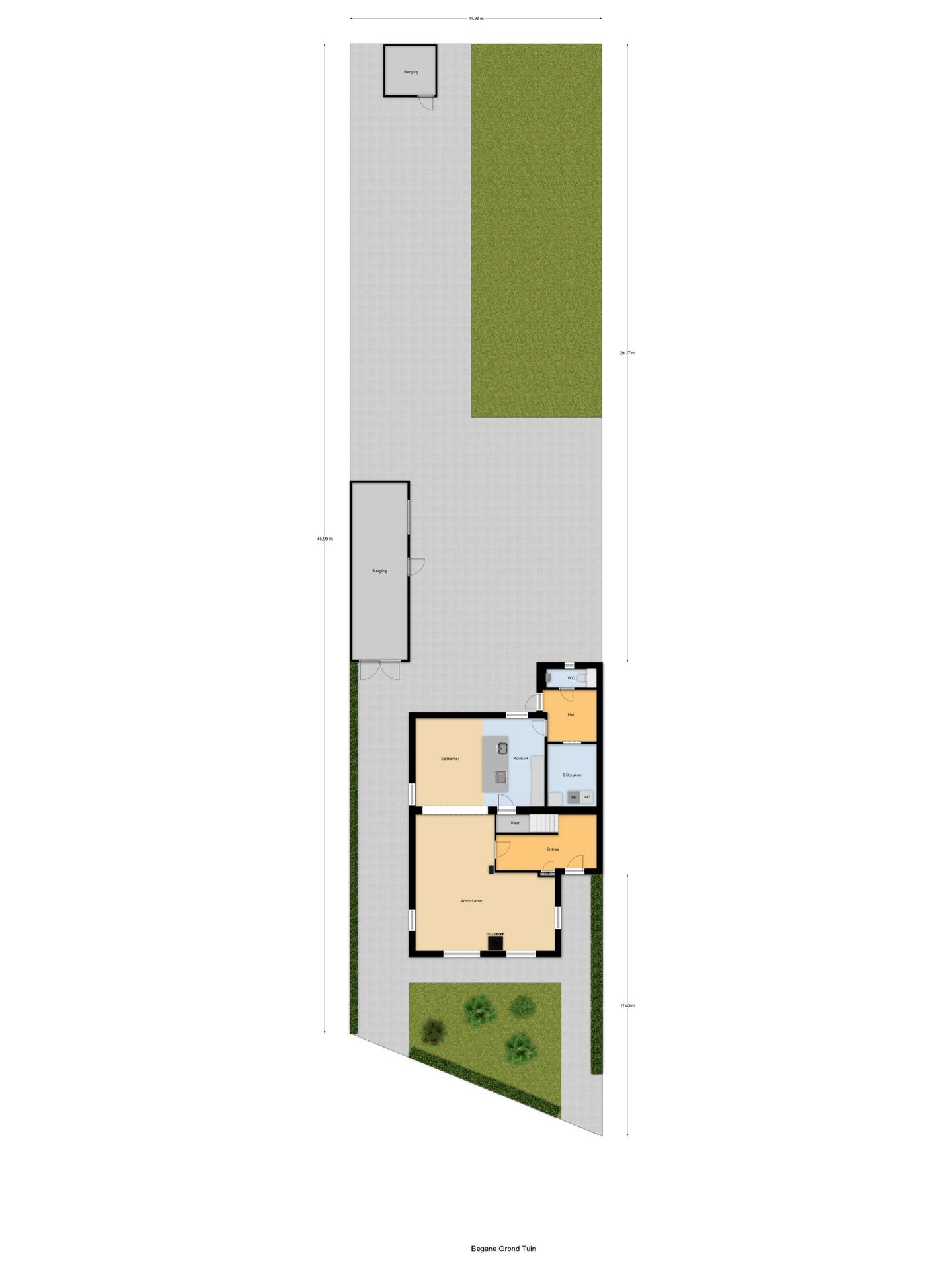 Spacious detached family home with modern extension and deep south-facing garden — 56
