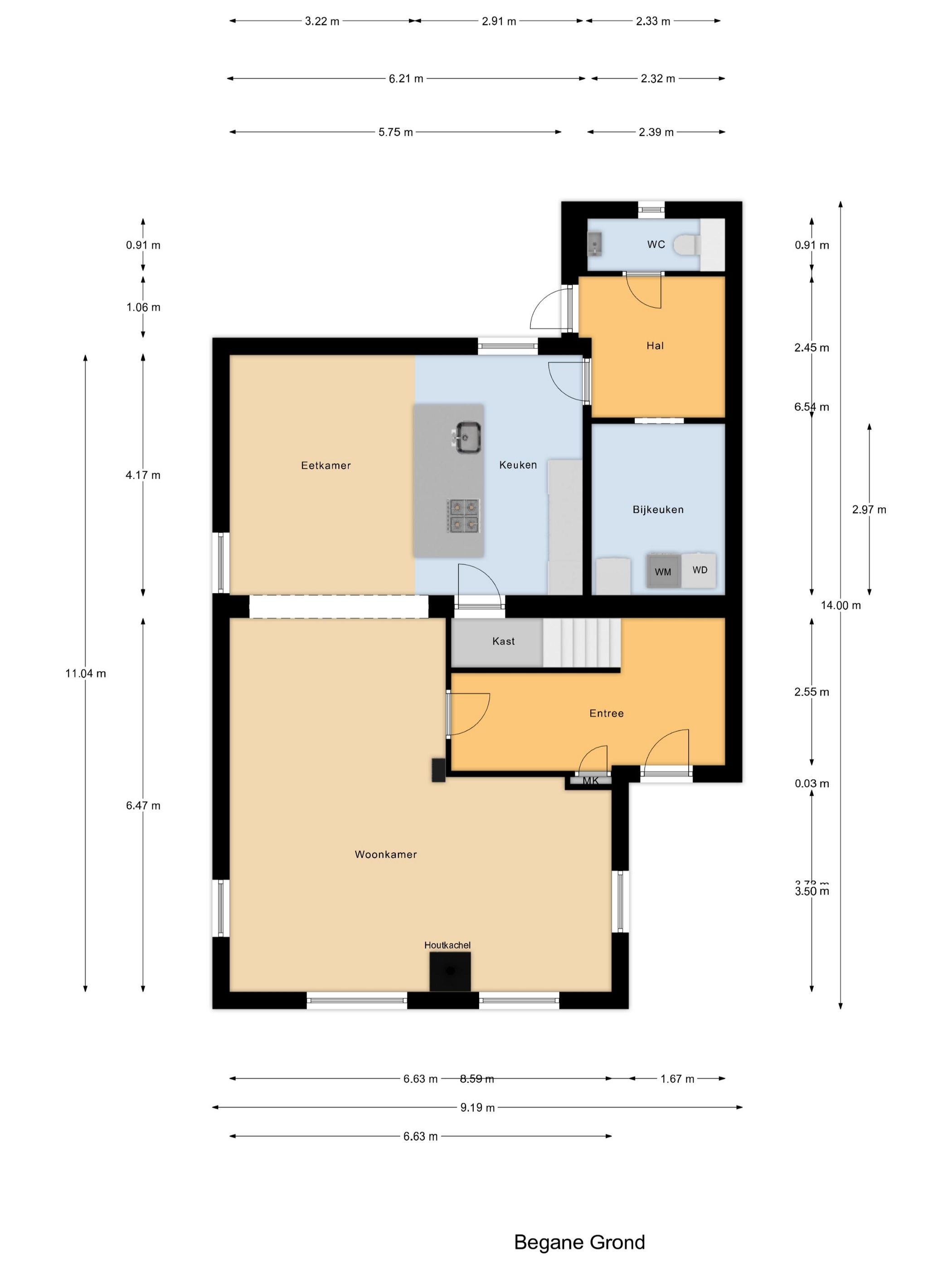 Spacious detached family home with modern extension and deep south-facing garden — 63