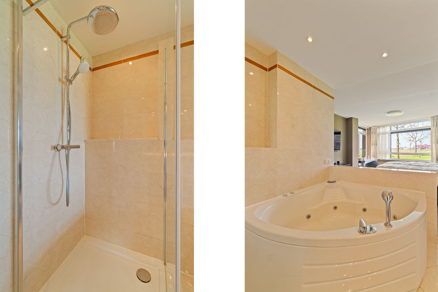 Spacious ground-floor corner apartment with free views and extra room in quiet residential area — 25