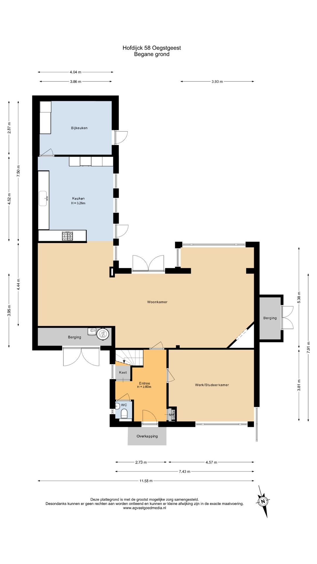 Spacious semi-detached villa on a characteristic tree-lined avenue in Oegstgeest — 67