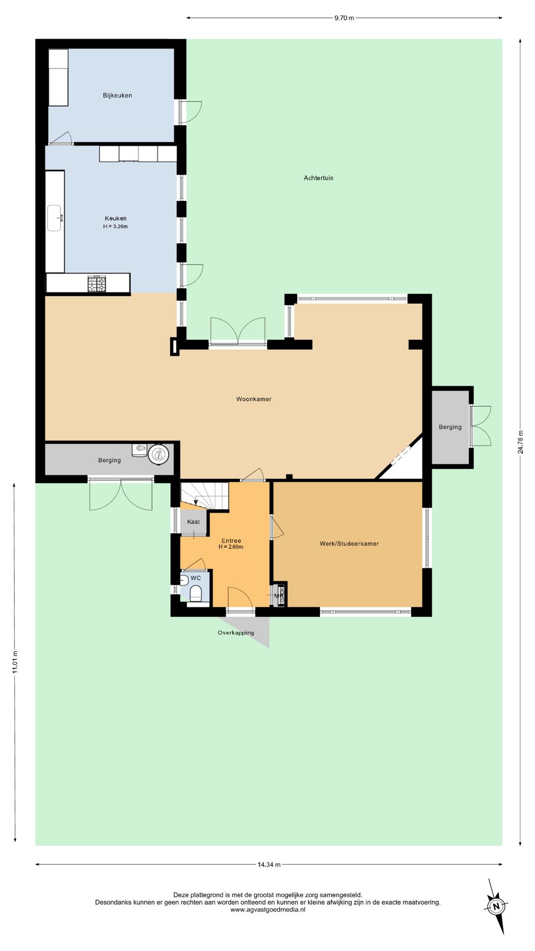 Spacious semi-detached villa on a characteristic tree-lined avenue in Oegstgeest — 69