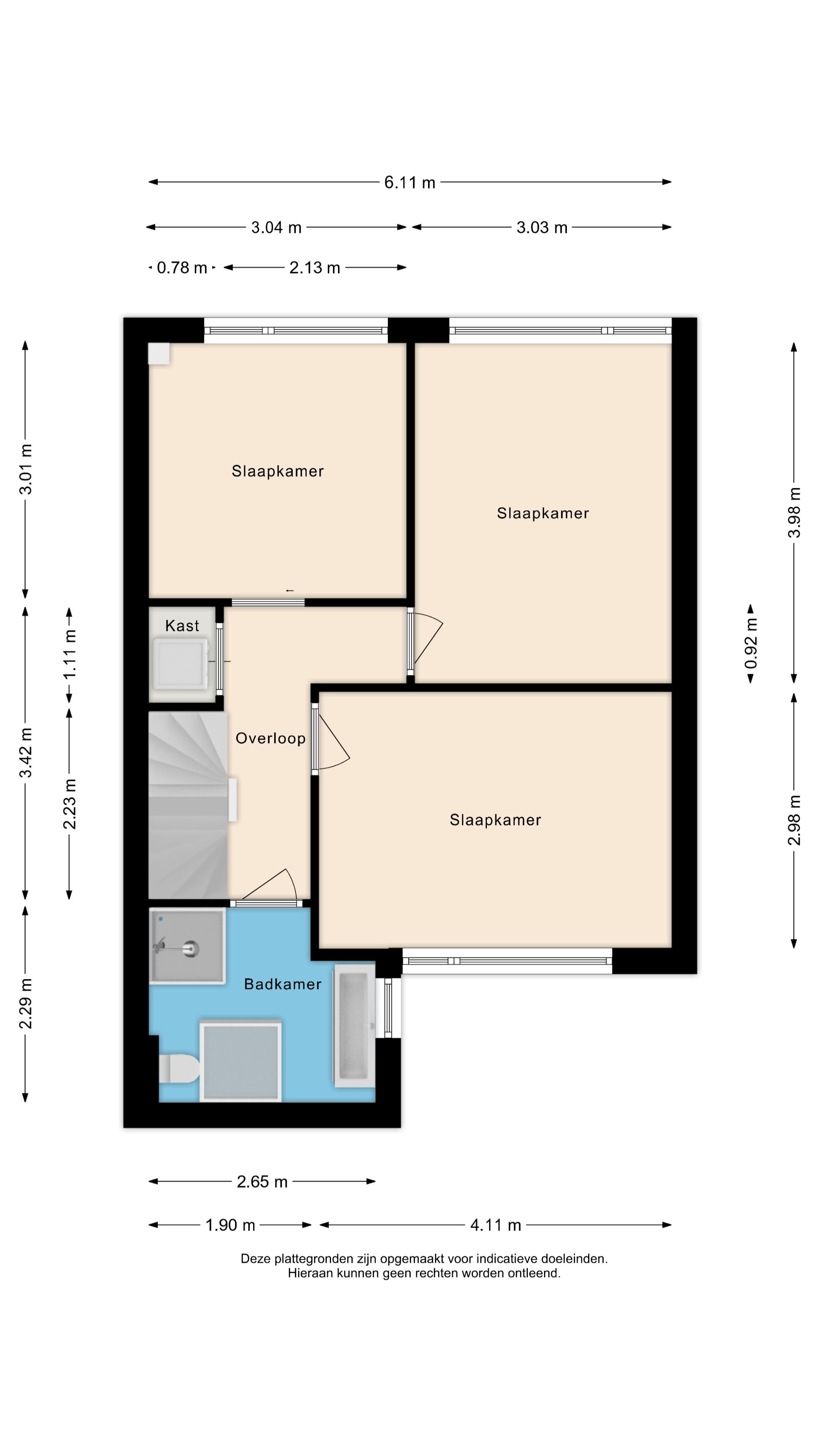 Spacious terraced house with garage and panoramic view of the Geniedijk — 50