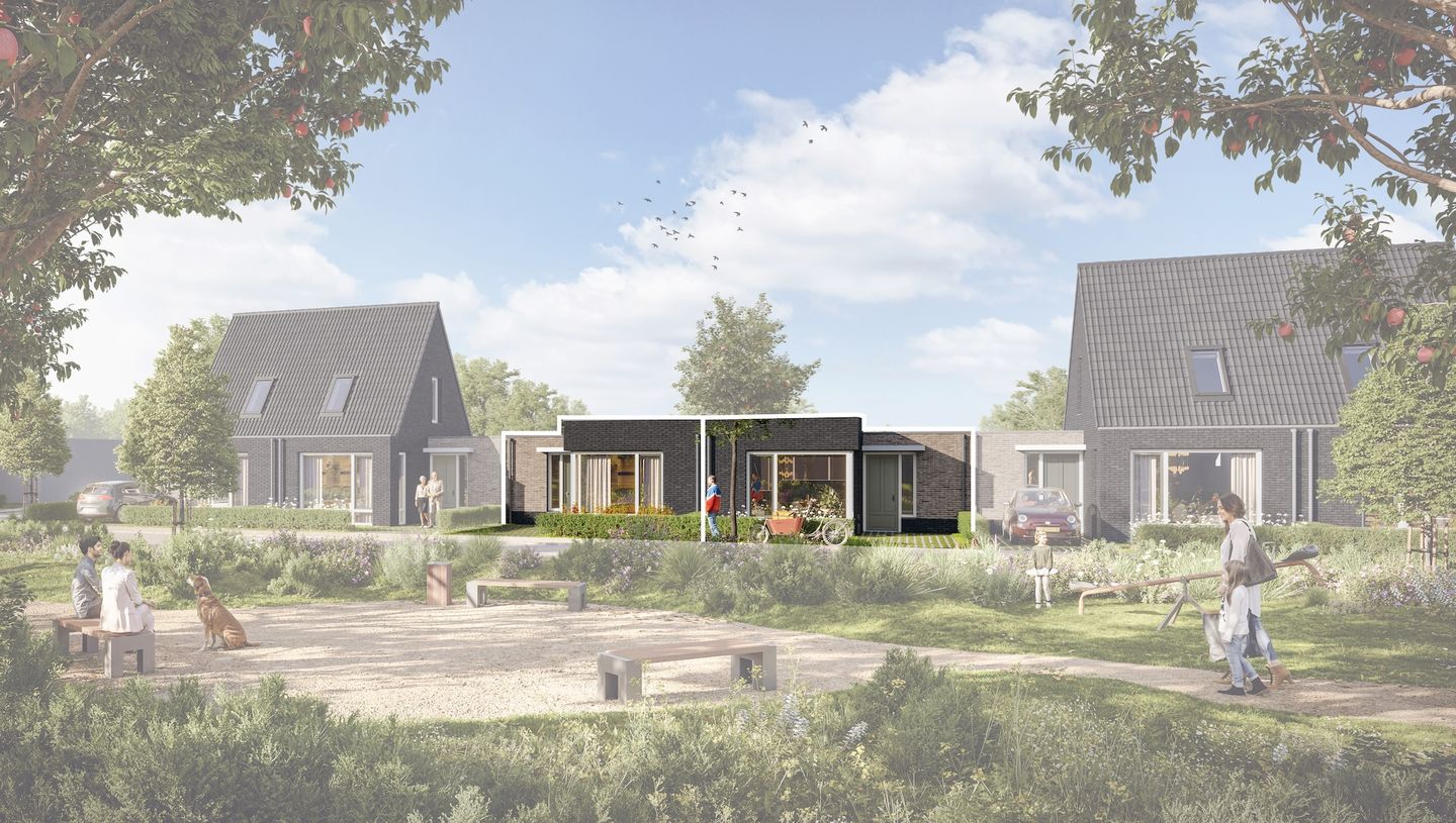 Foto 1 van Gelijkvloers - tussenwoningen (type 2A) (Bouwnr. 339)