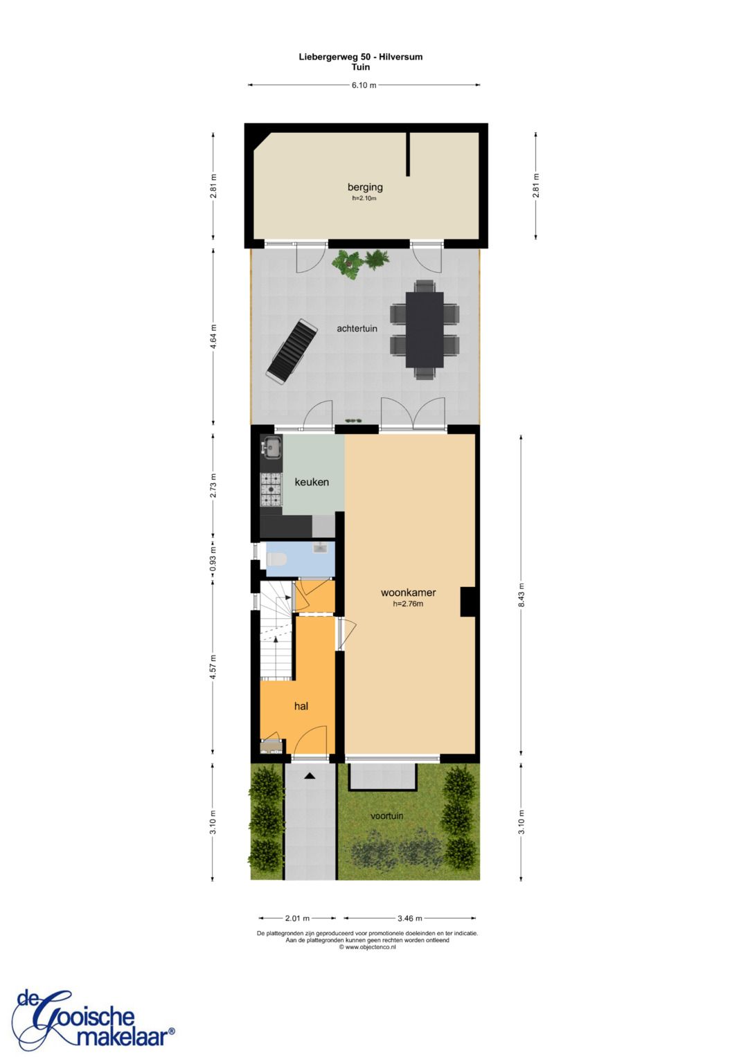 Spacious Family Home with Large Outbuilding and Sunny South-Facing Garden in Hilversum — 34