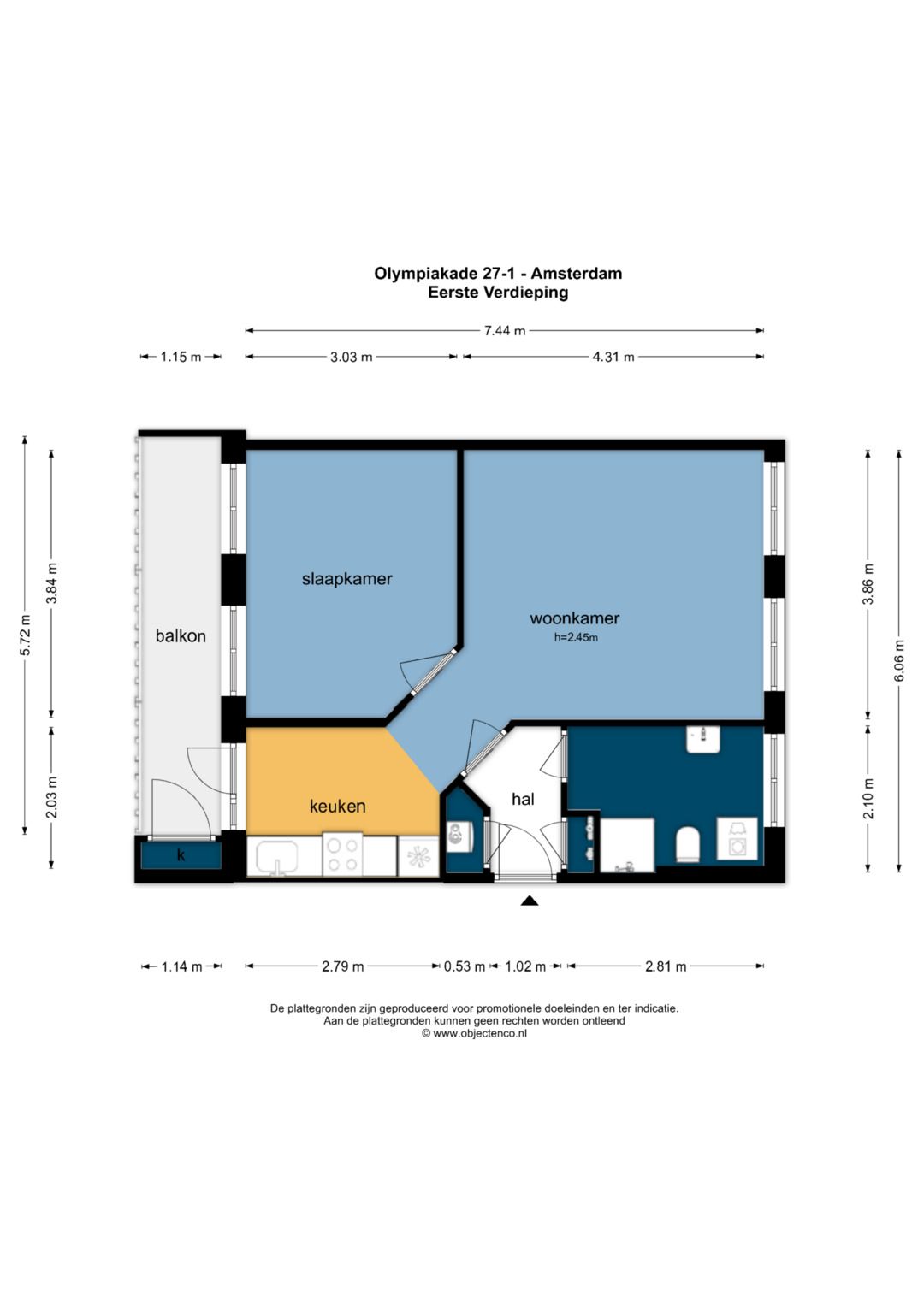 Foto 33 van Olympiakade 27-1
