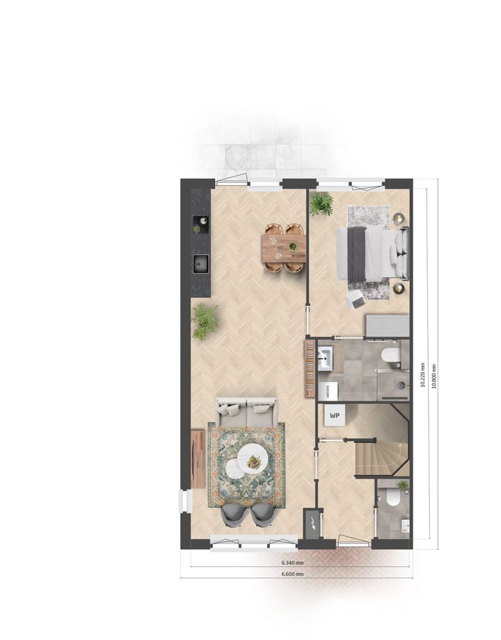 Foto 3 van Akkerrijck (Bouwnr. B26)