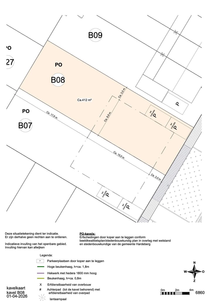 Foto 2 van Vrije bouwkavels (Bouwnr. B08)