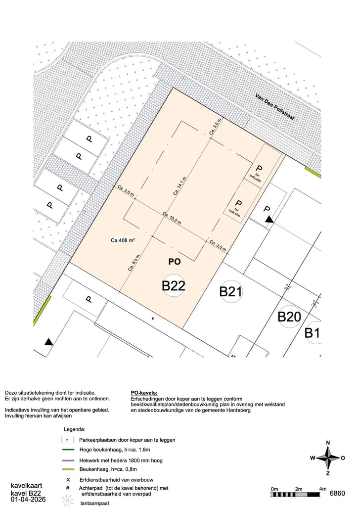 Foto 2 van Vrije bouwkavels (Bouwnr. B22)