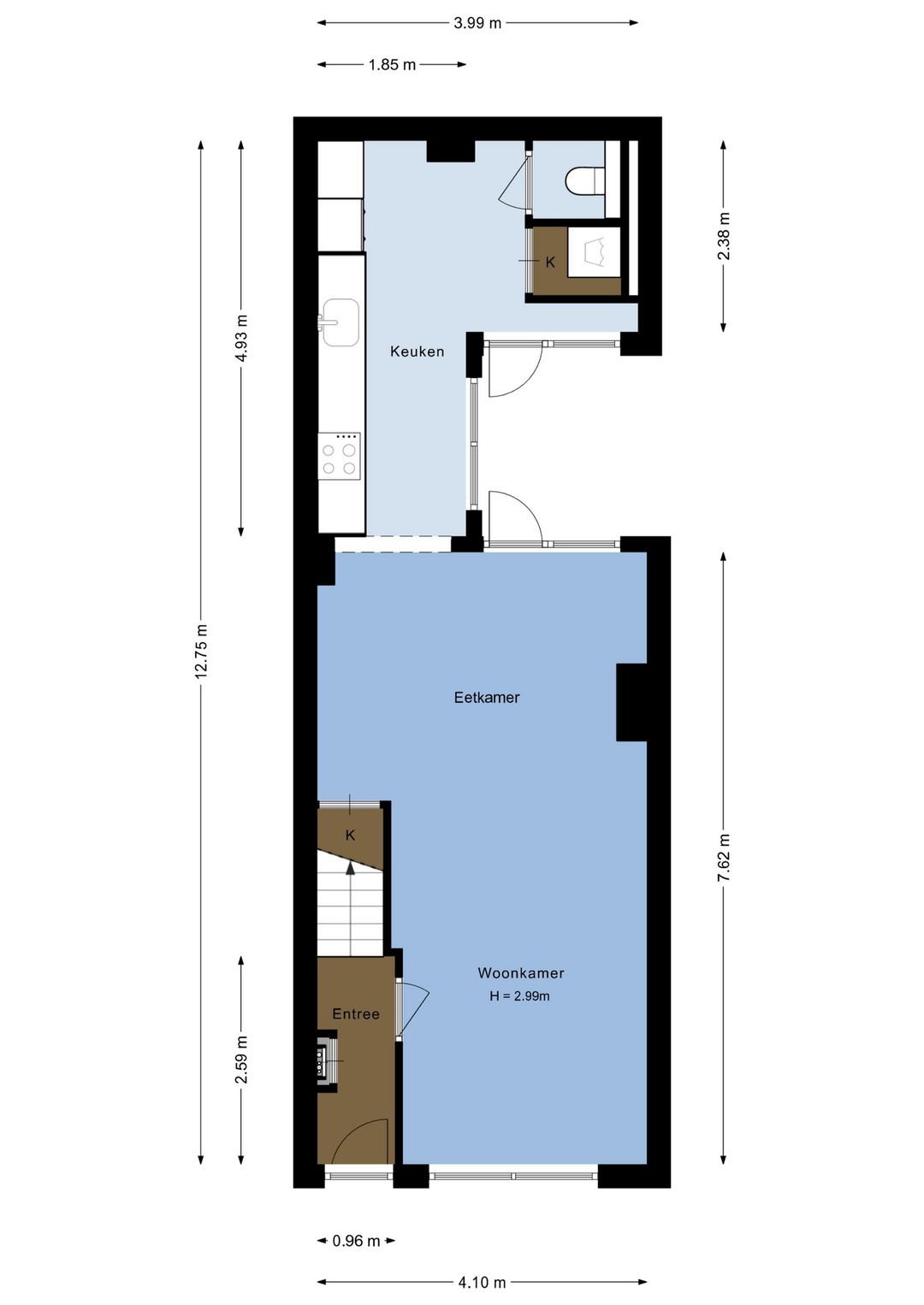 Well-maintained terraced house in popular Oudwijk district of Utrecht — 23