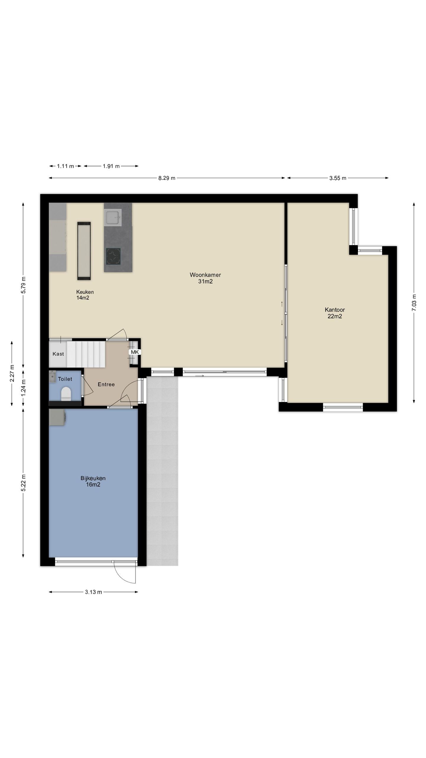 Foto 40 van Ossendrechtstraat 29