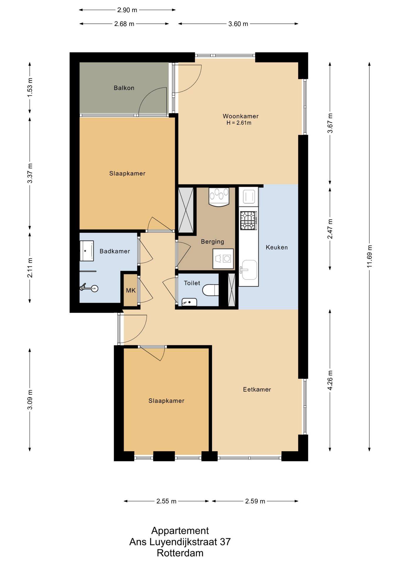 Foto 29 van Ans Luyendijkstraat 37