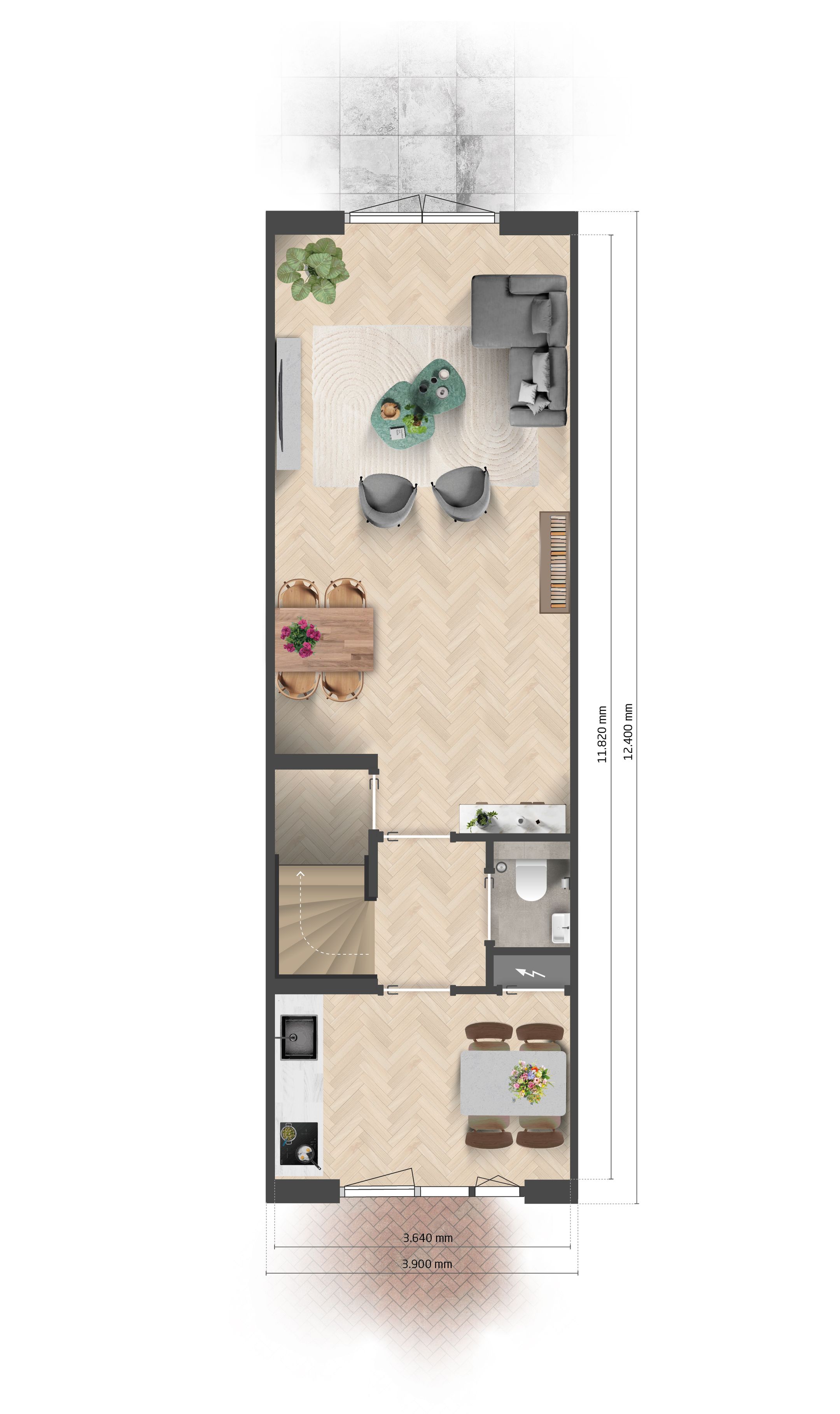 Foto 3 van Heyderijck (Bouwnr. B16)