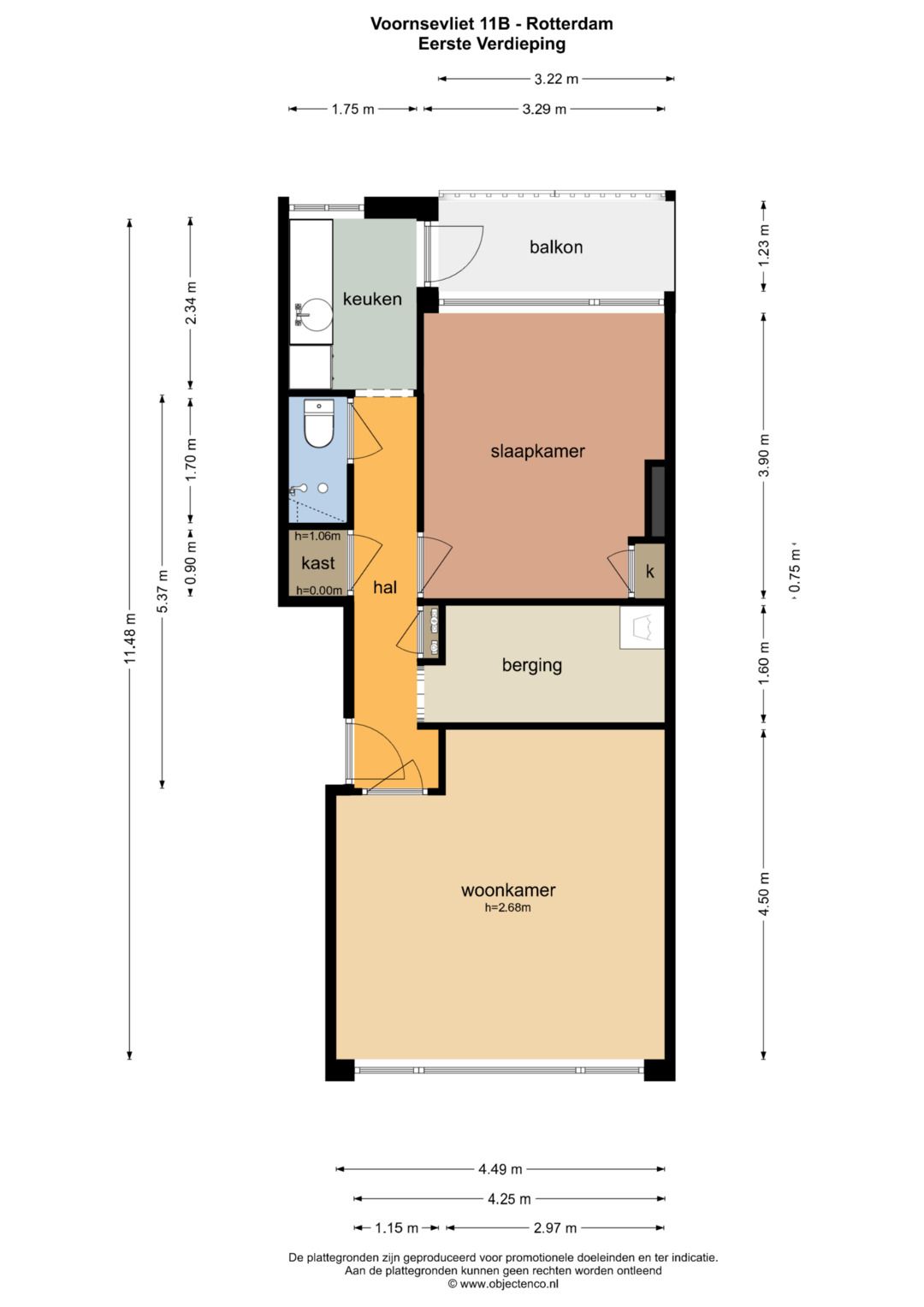 Foto 21 van Voornsevliet 11-B